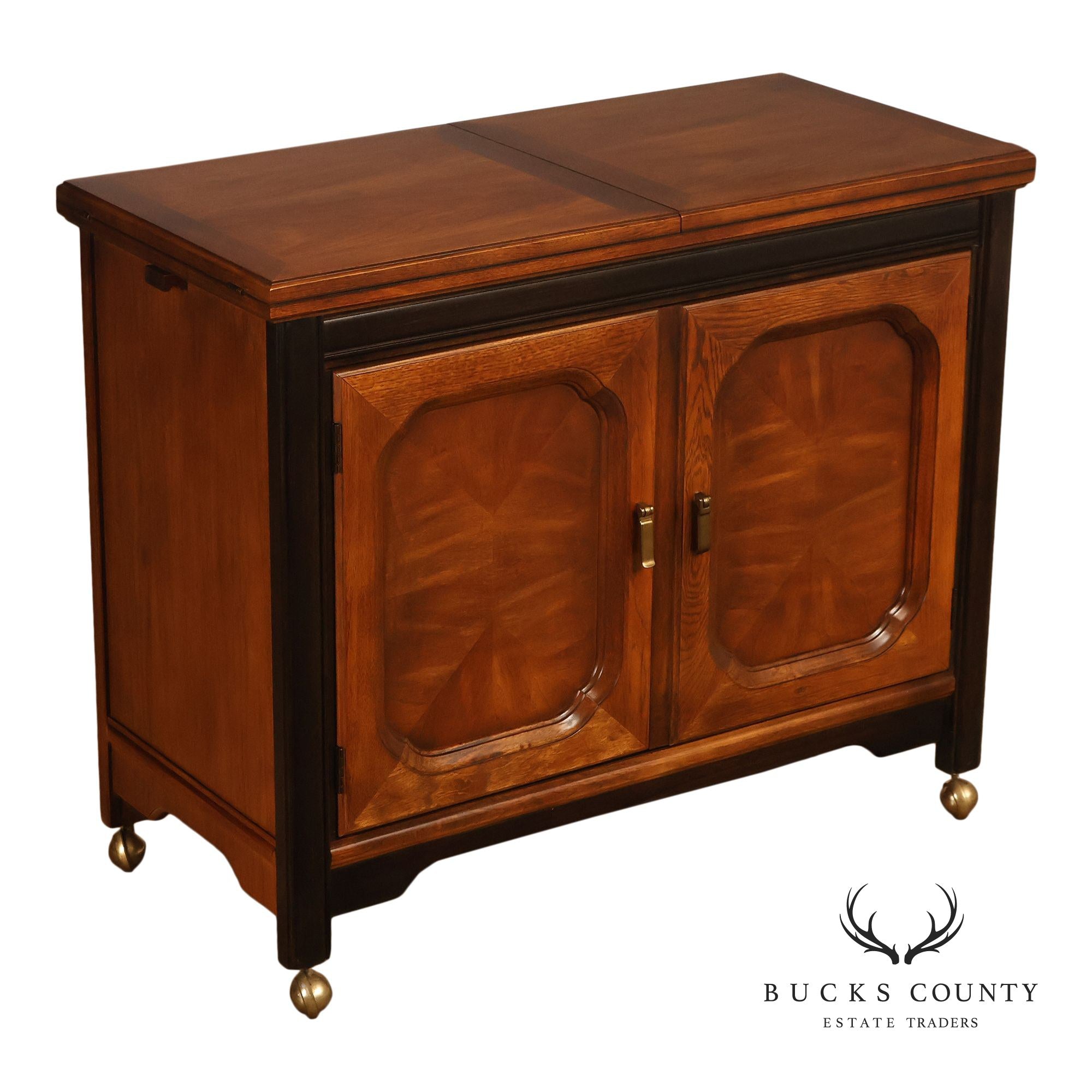 Thomasville 'Embassy' Asian Inspired Flip-Top Server
