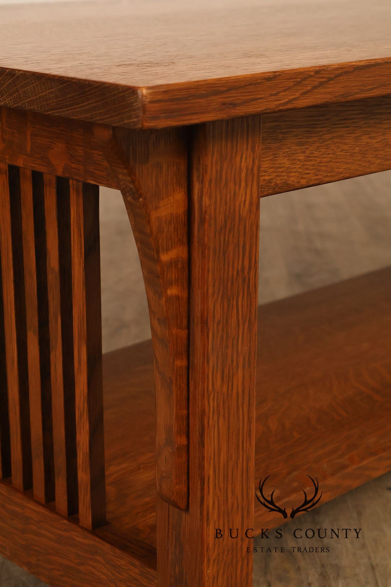 Stickley Mission Collection Oak Cocktail Table