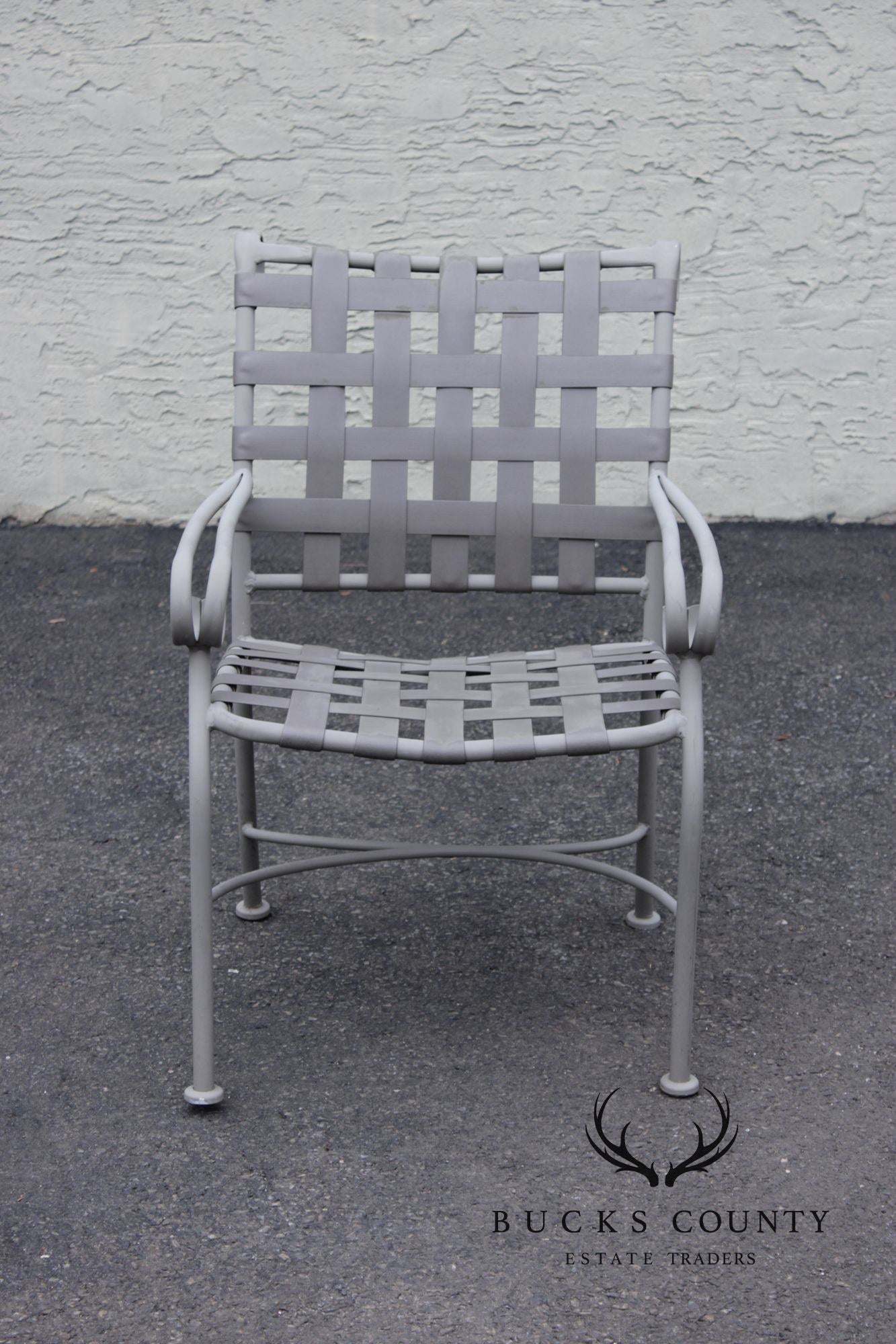 Woodard Ramsgate Oval Patio Dining Table And Six Chairs Set