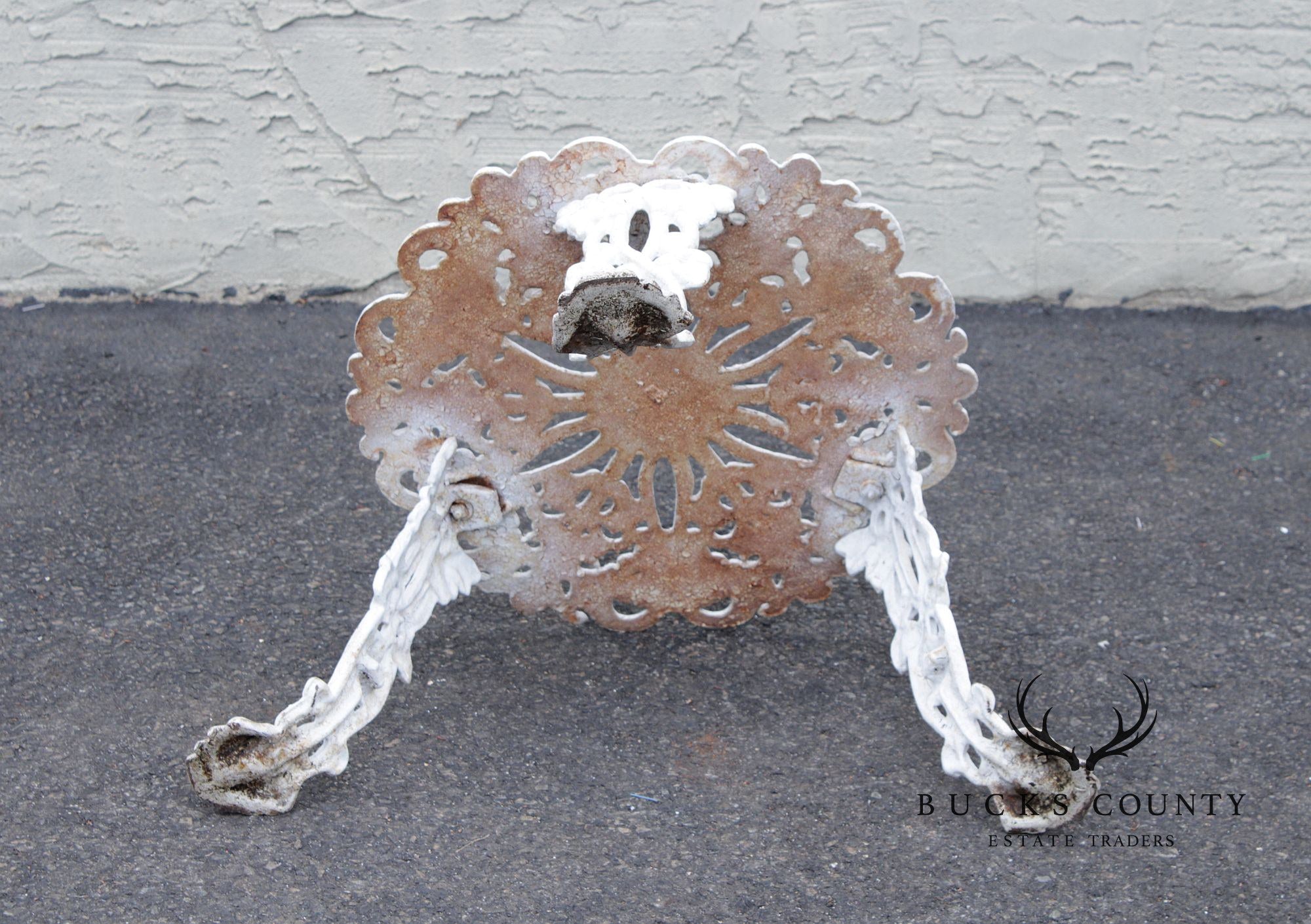 Victorian Style Three-Piece Cast Iron Garden Lounge Set