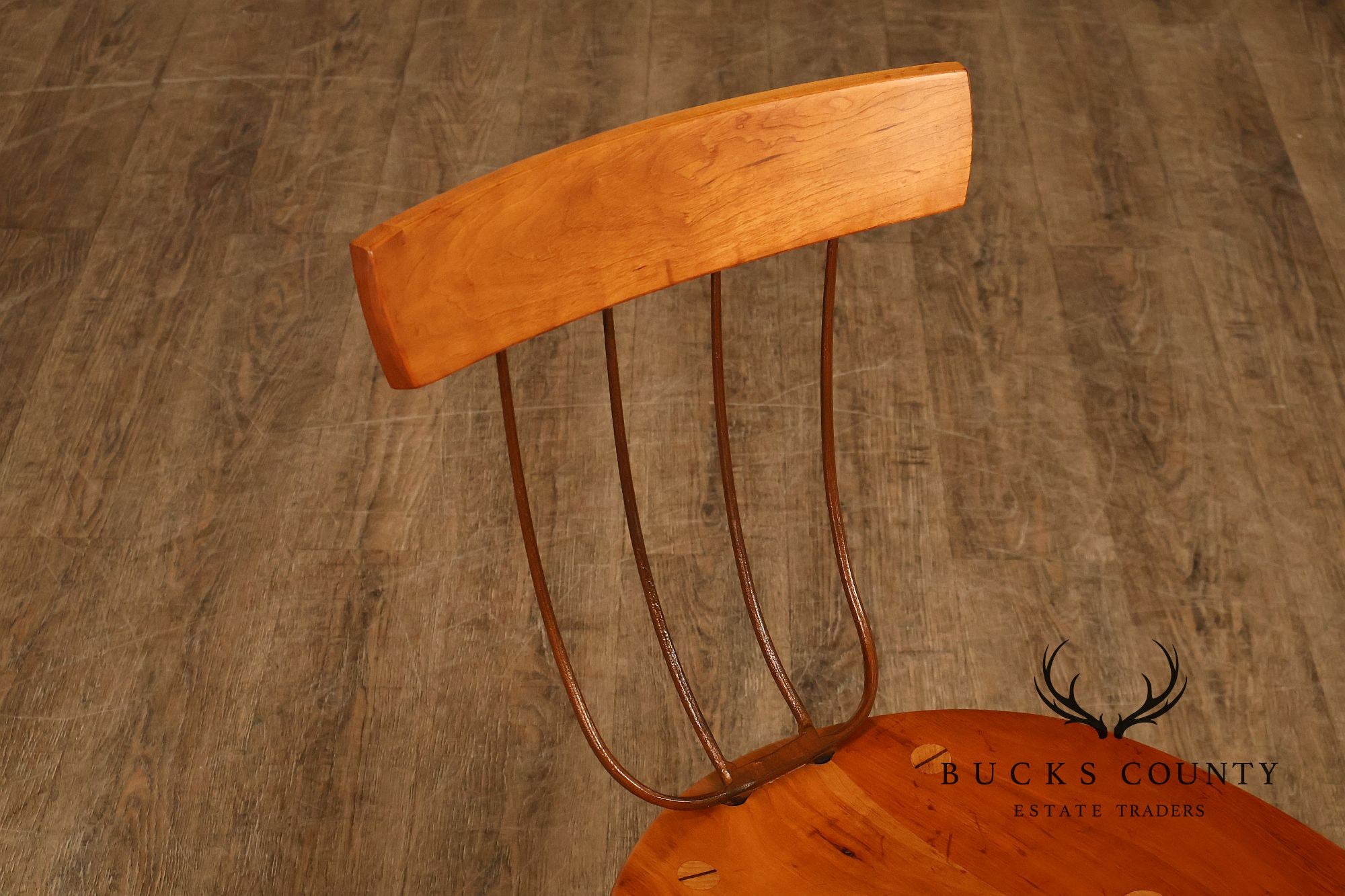 Bradford Woodworking Pair of Pitchfork Side Chairs