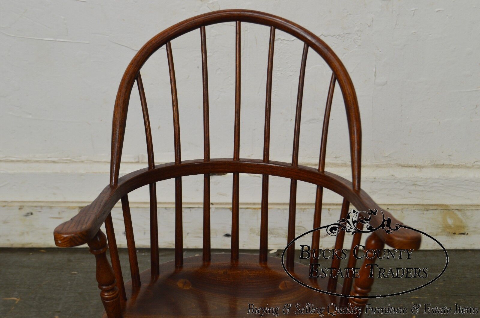 Frederick Duckloe & Bros Windsor Style Childs Diminutive Size Arm Chair