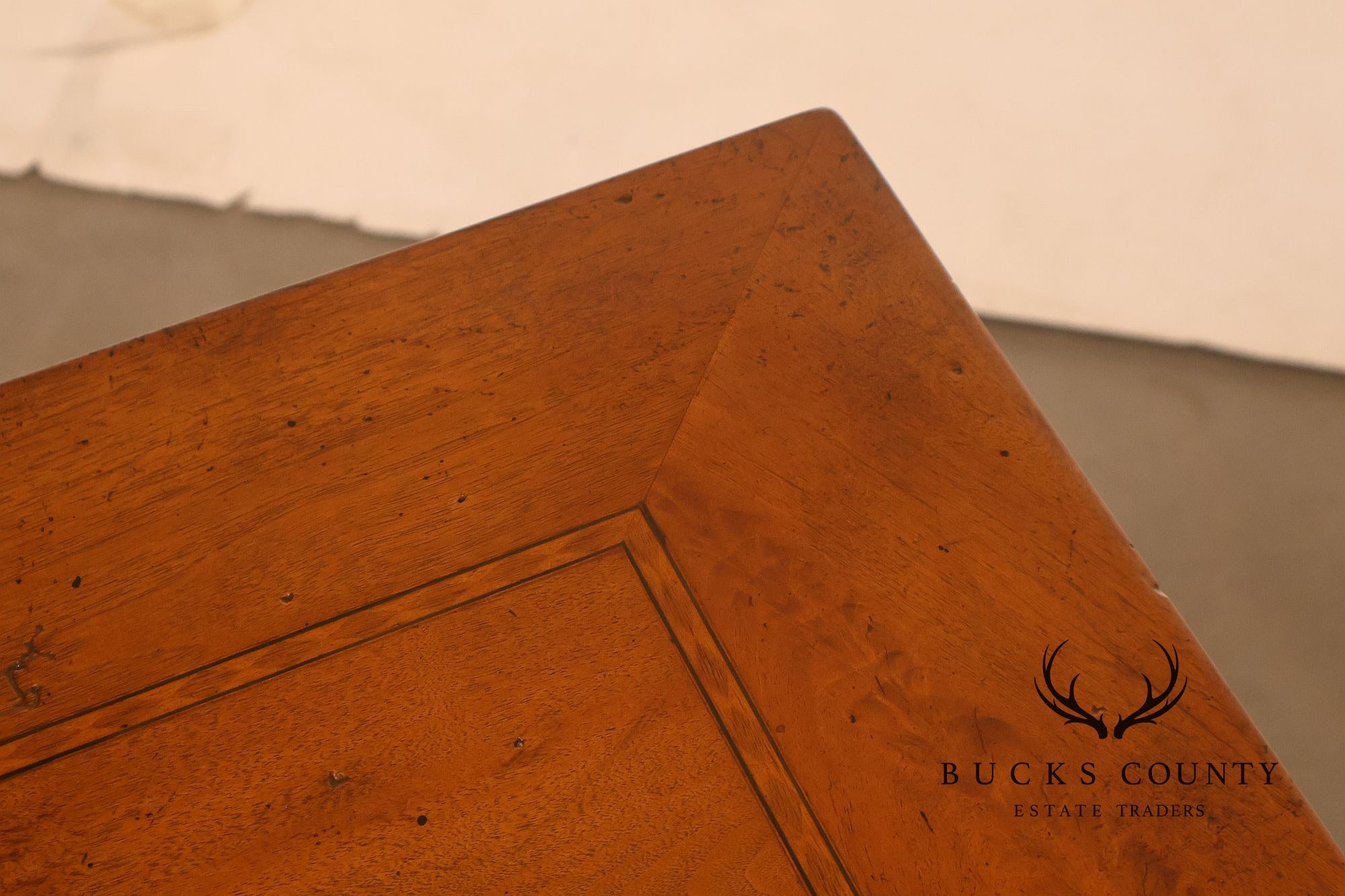 French Louis XIII Style Draw-Leaf Trestle Dining Table