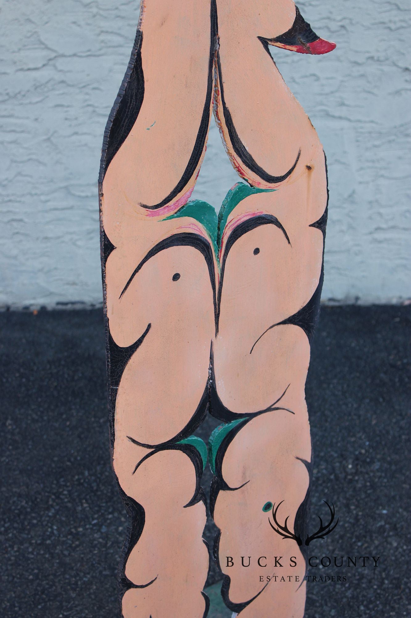 Raymond Rocklin Painted Metal Abstract Sculpture