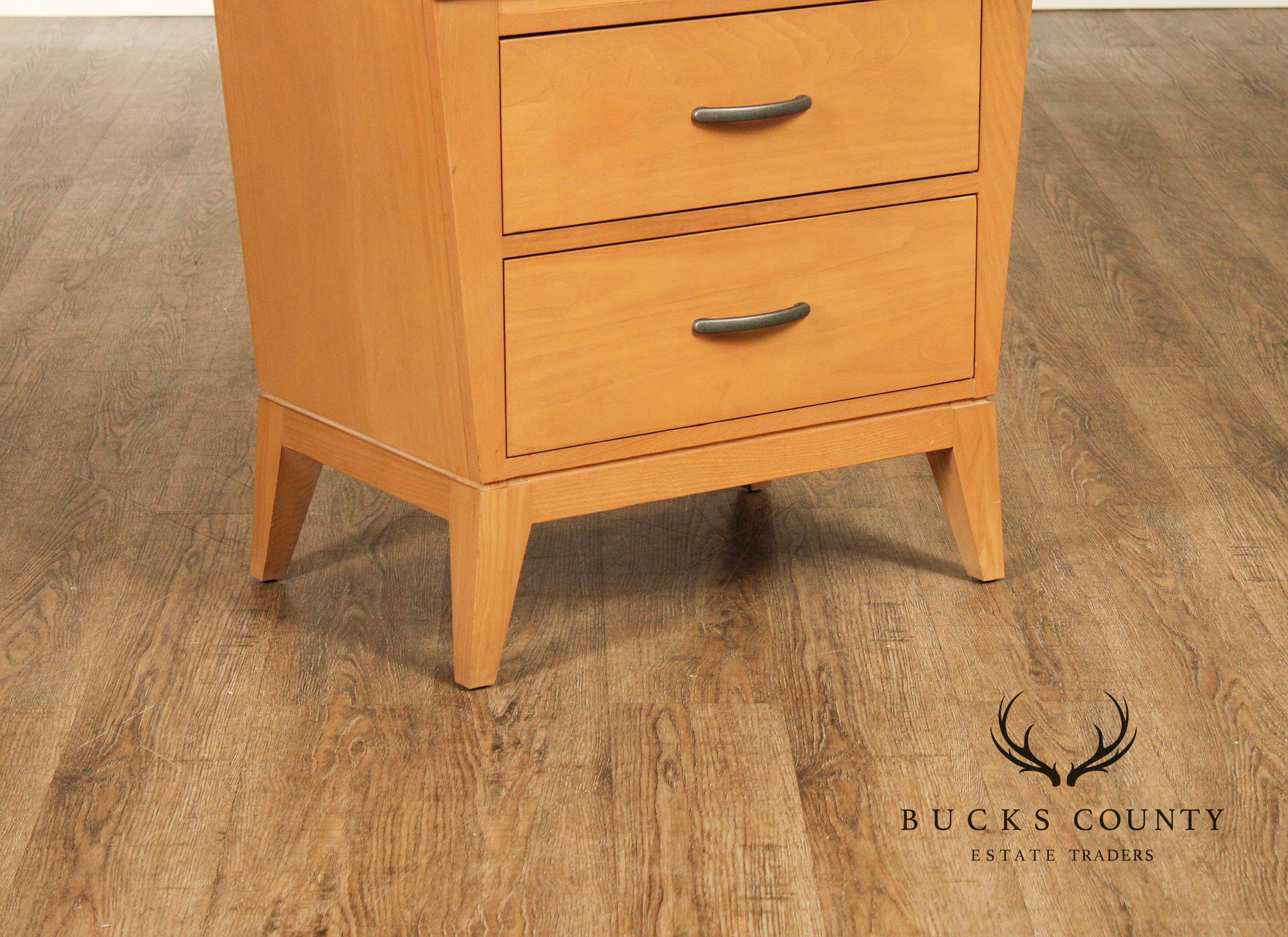 Ethan Allen Horizon Collection Pair Of Two Drawer Nightstands