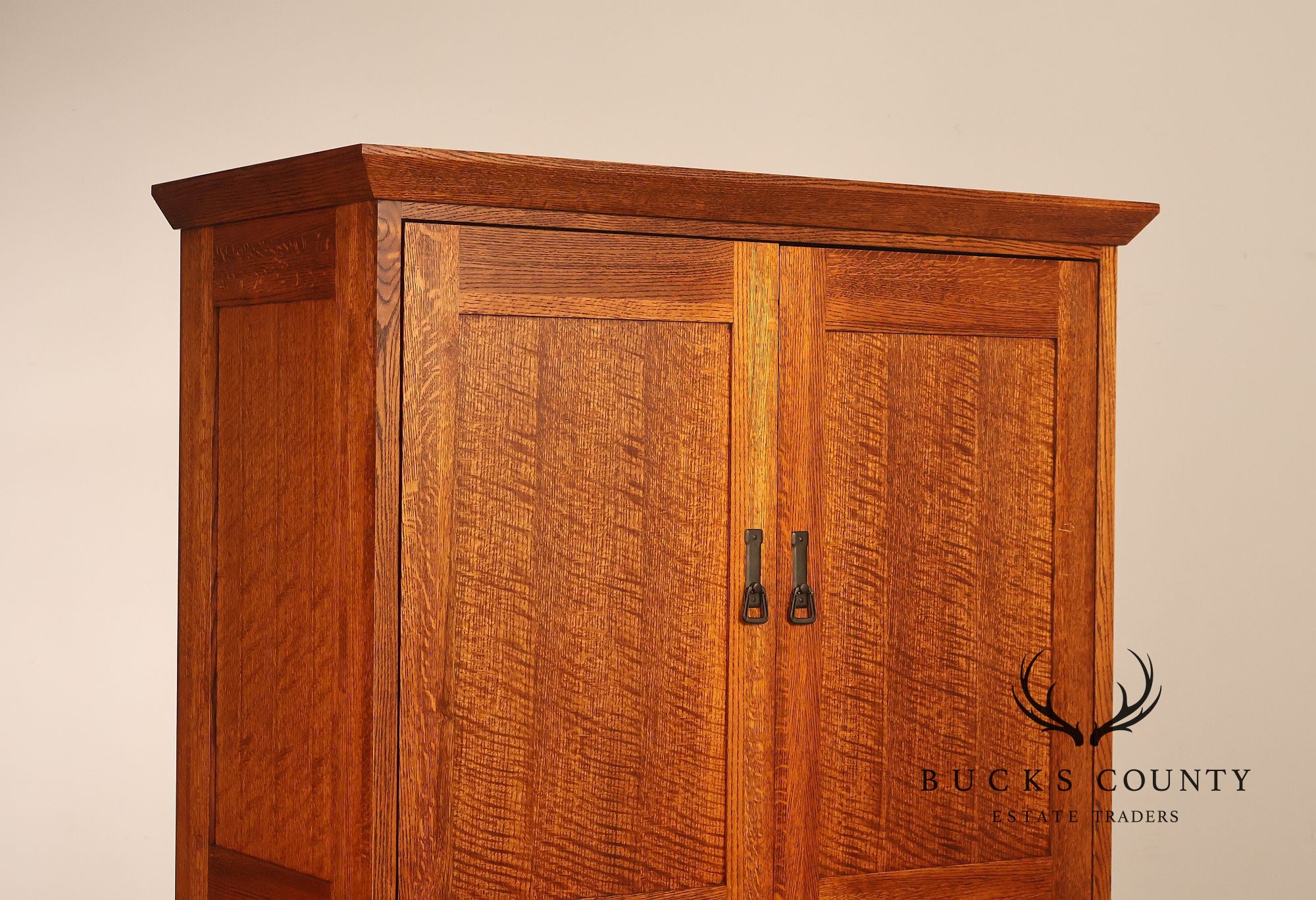 Michaels For Restoration Hardware Arts & Crafts Mission Oak Entertainment Armoire