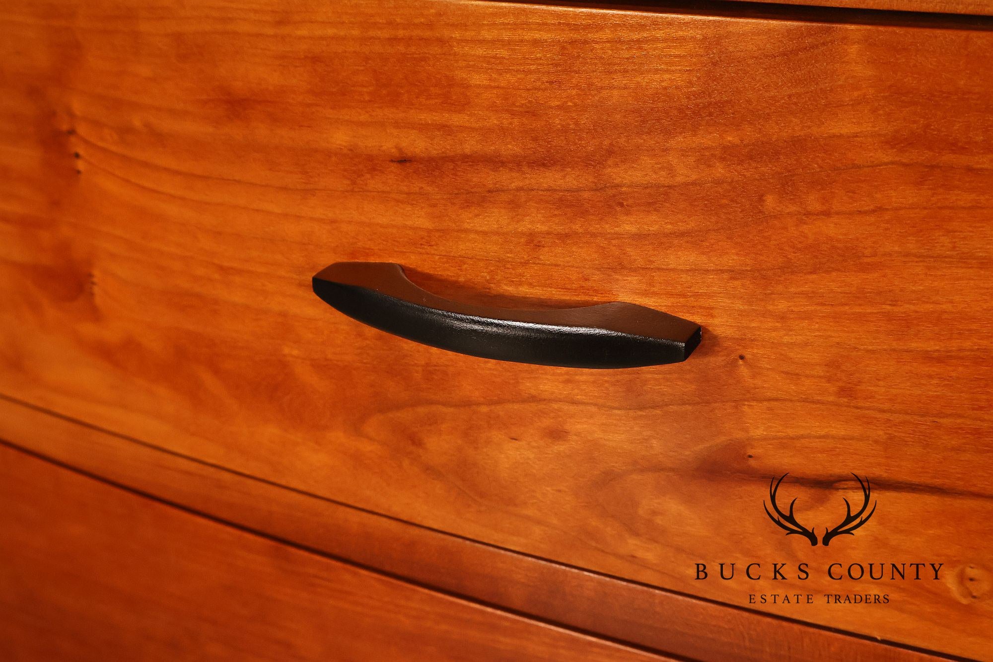 Thomas Moser Cherry Crescent Four Drawer Bureau
