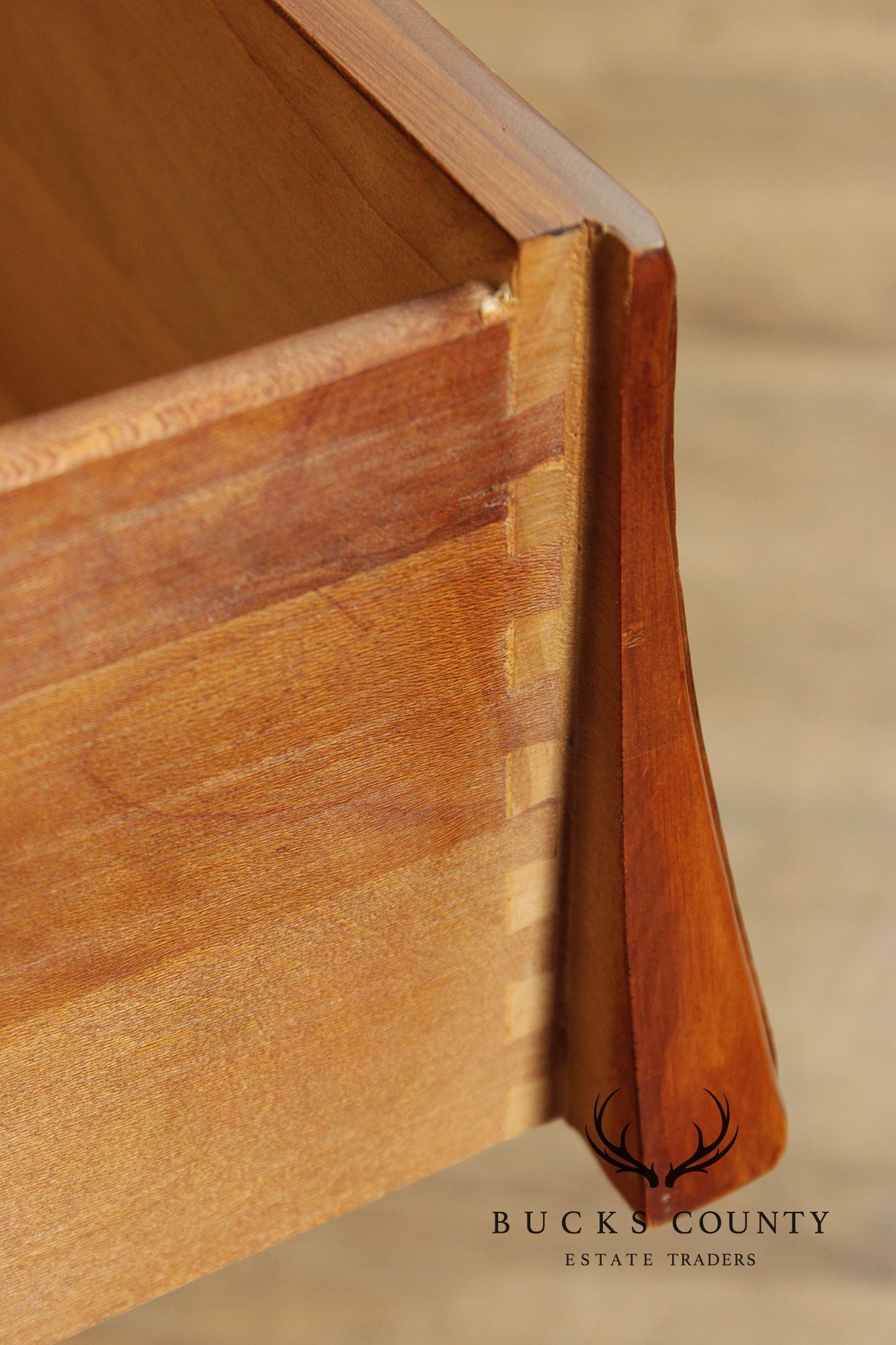 Century Furniture 'Charleux' Bombe Triple Dresser