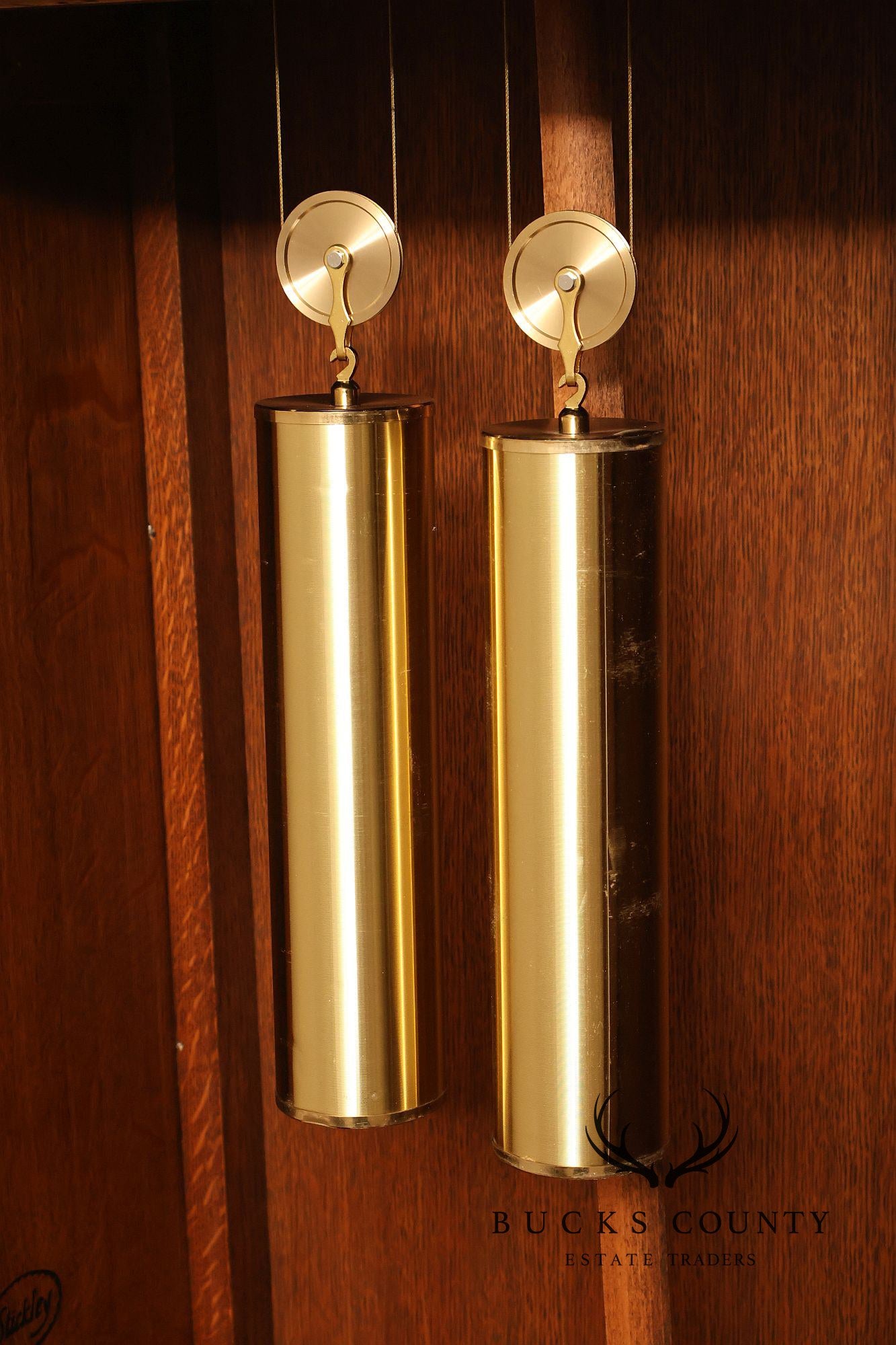 Stickley Mission Collection Oak Tall Case Clock