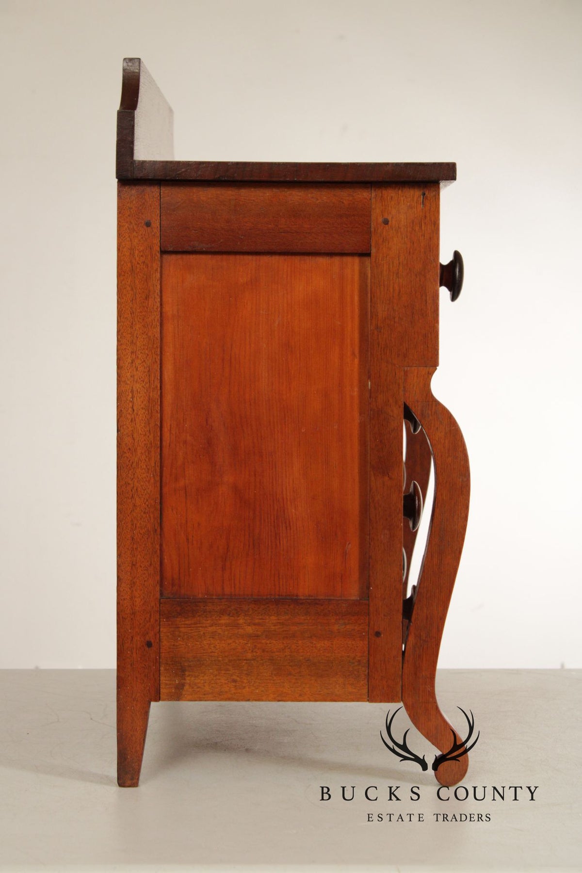 American Empire Bedside Chest of Drawers
