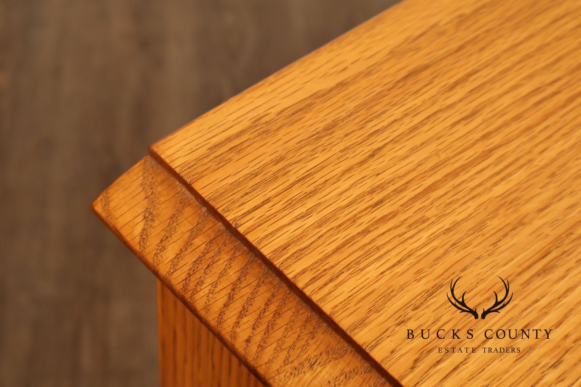 Hunt Country Furniture Oak Low Bookcase