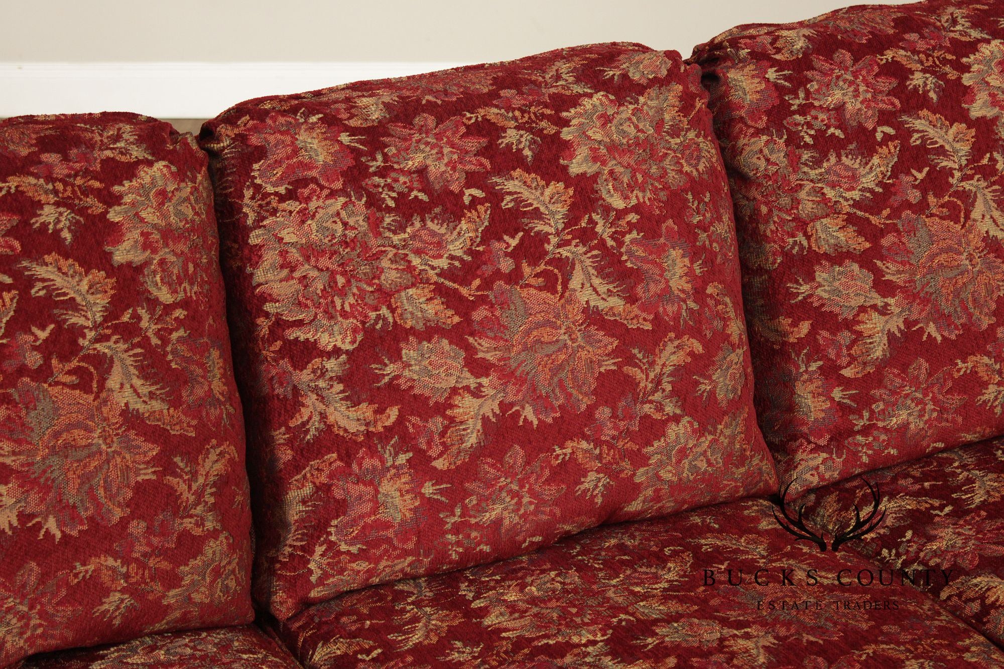 Pennsylvania House Three-Seat Floral Sofa