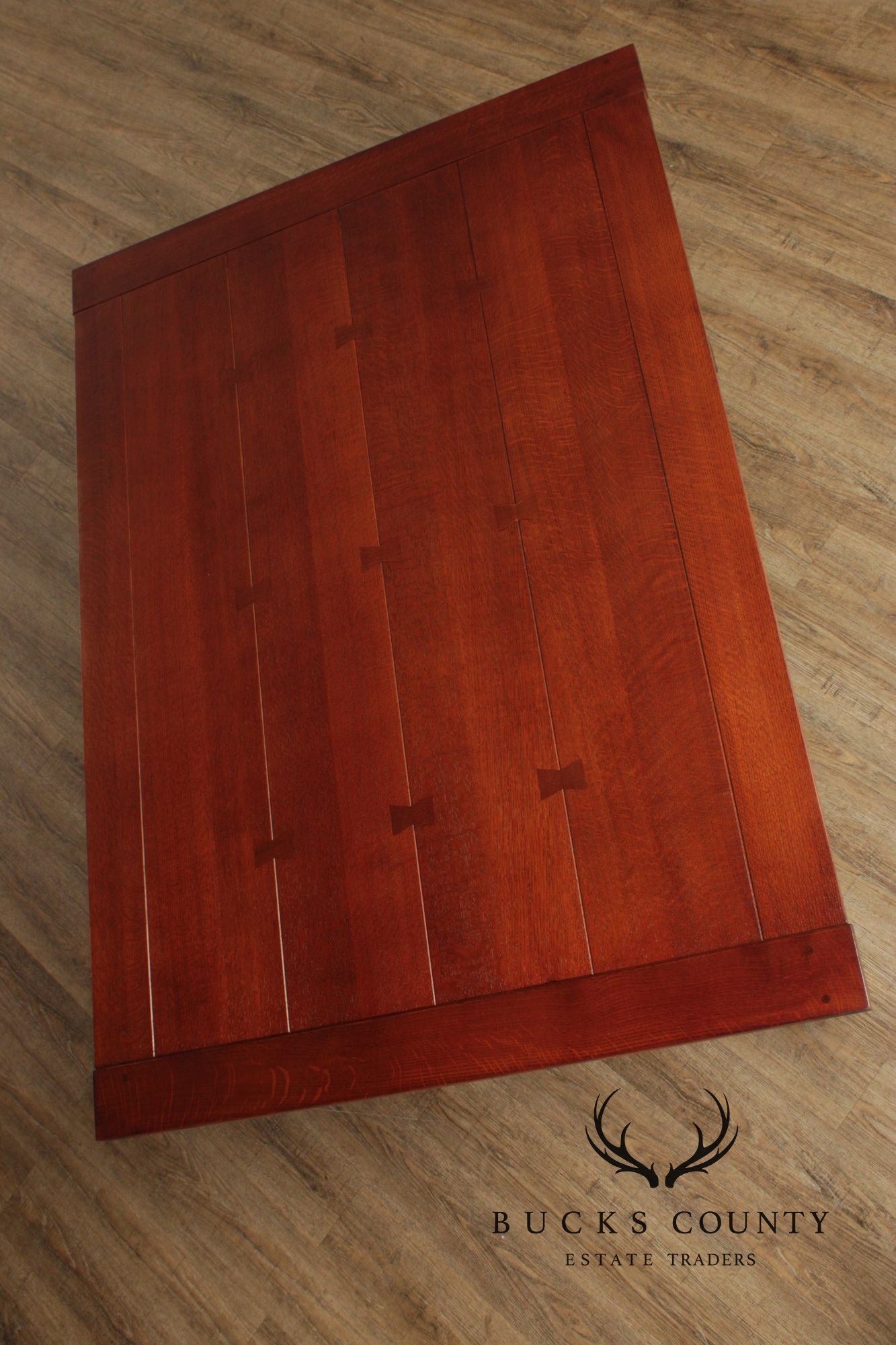 Stickley Mission Collection Oak Extendable Dining Table