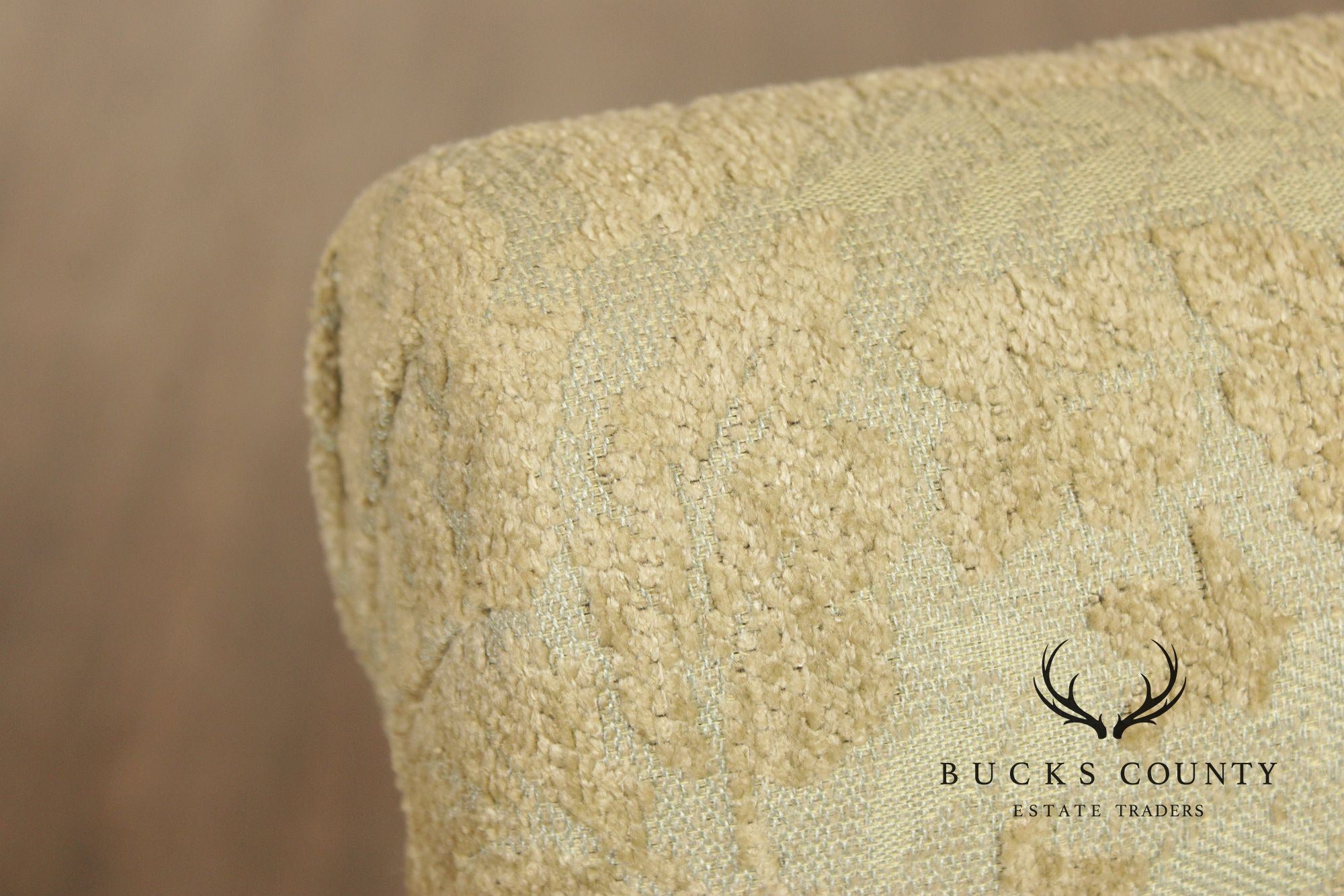 Pair of Upholstered Slipper Dining Side Chairs