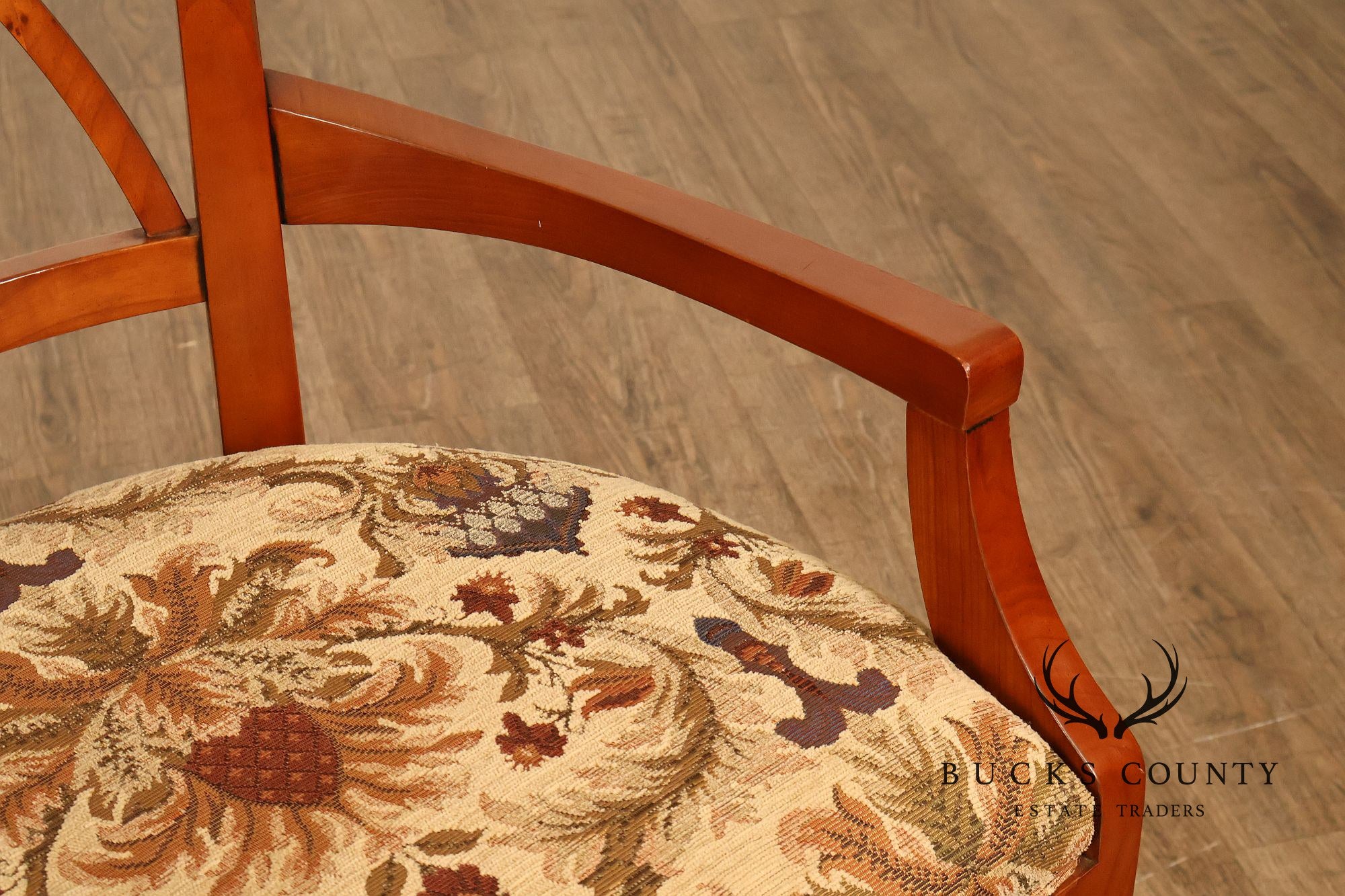 Harden Furniture Set Of Six Cherry Dining Chairs-European Interpretations Line