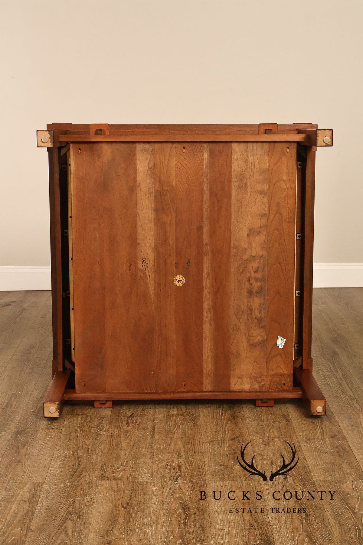 Stickley Mission Collection Cherry Tile Top Coffee Table
