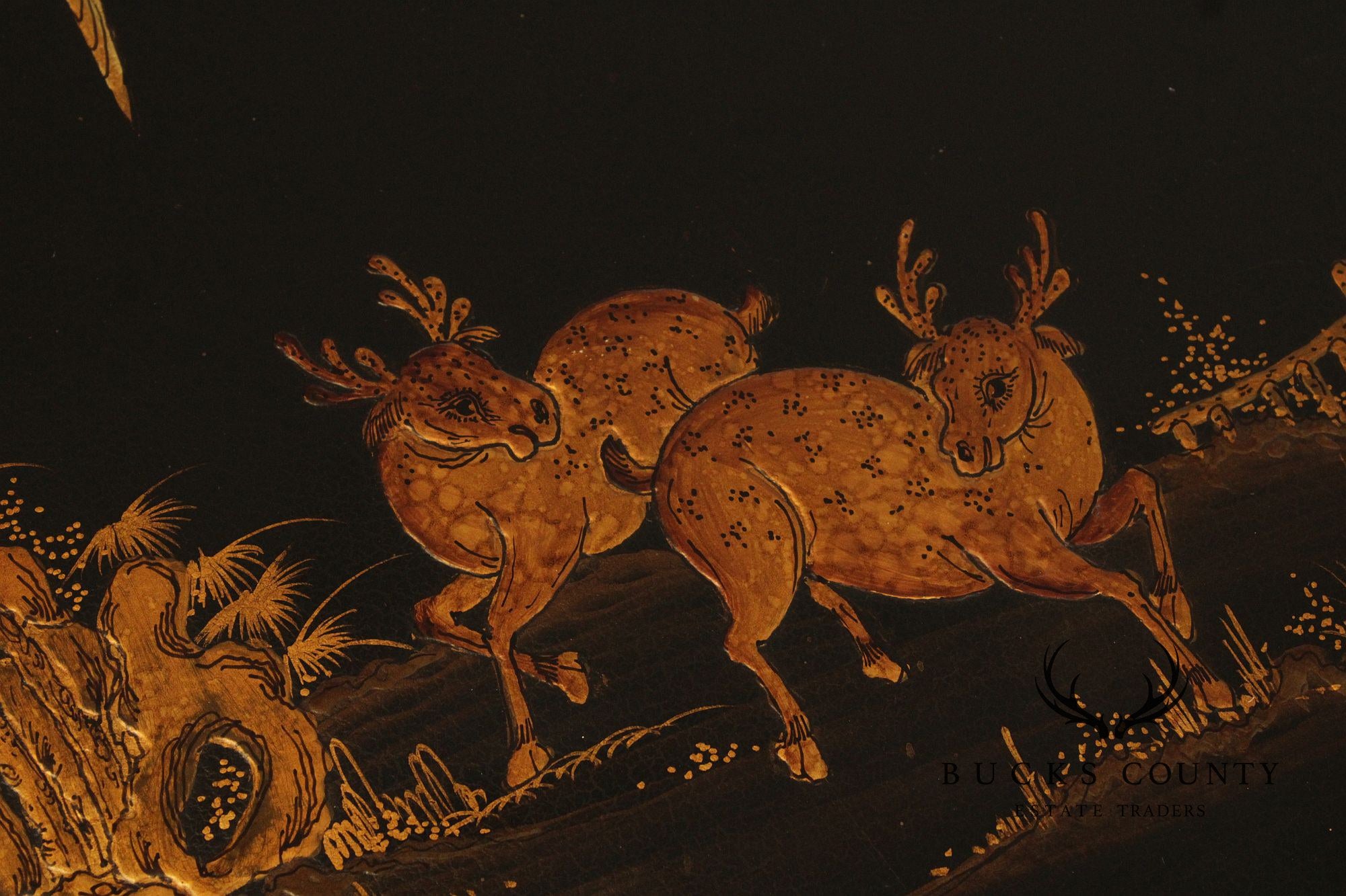 French Louis XV Style Ormolu Mounted Chinoiserie Commode