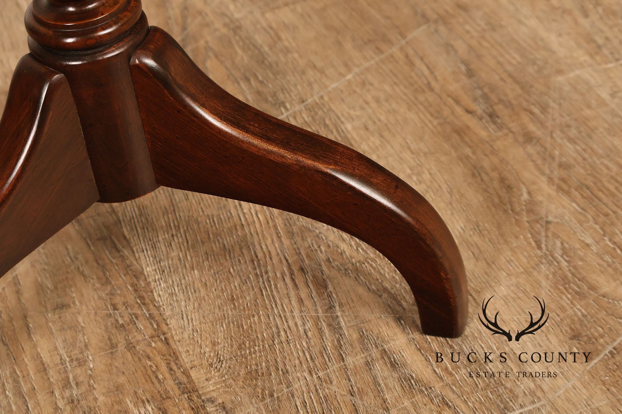 Ethan Allen Georgian Court Cherry Hexagon Side Table