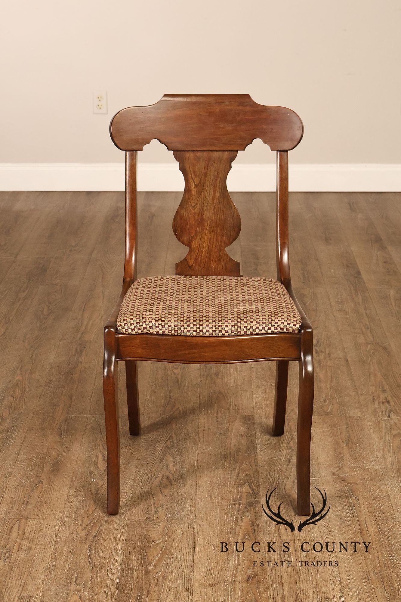 Pennsylvania House Empire Style Vintage Set Of Six Style Cherry Dining Chairs