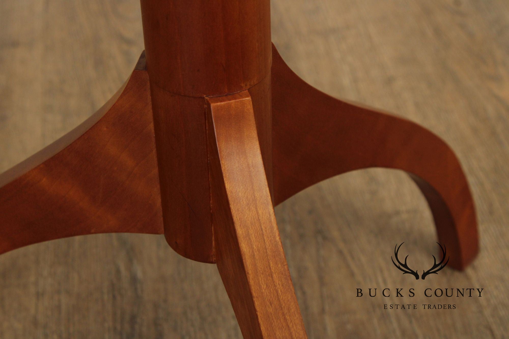 Skaker Style Round Cherry Side Table