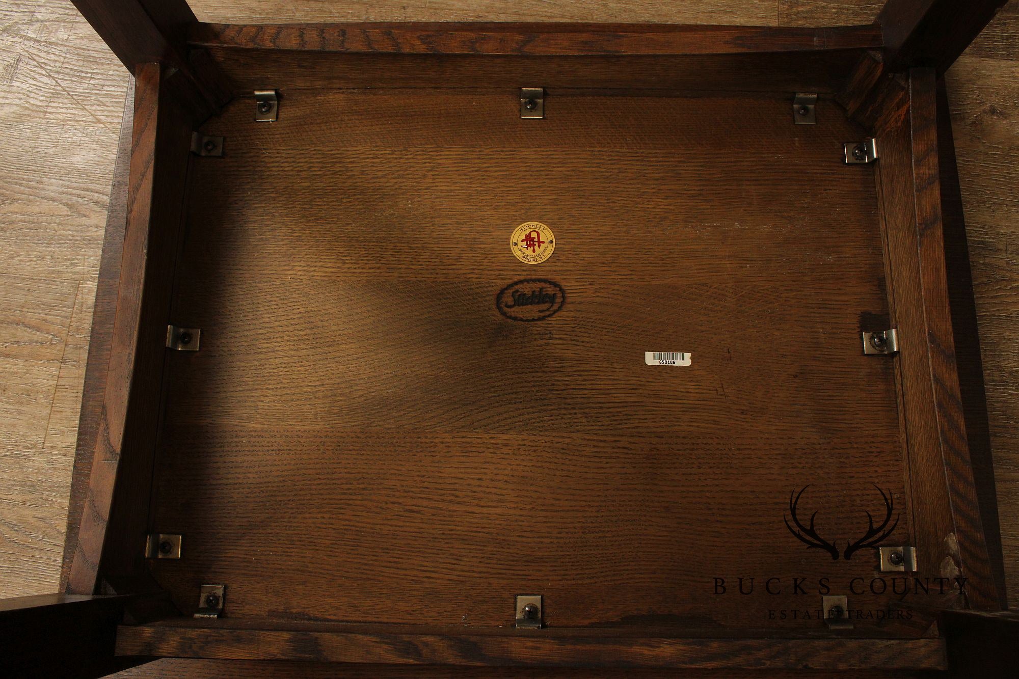 Stickley Mission Style Oak Side Or Writing Table