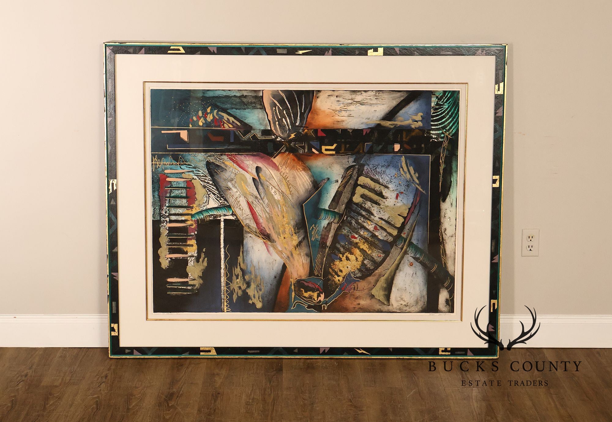Robert Kostuck "Wings Of Passion" Signed Framed Print