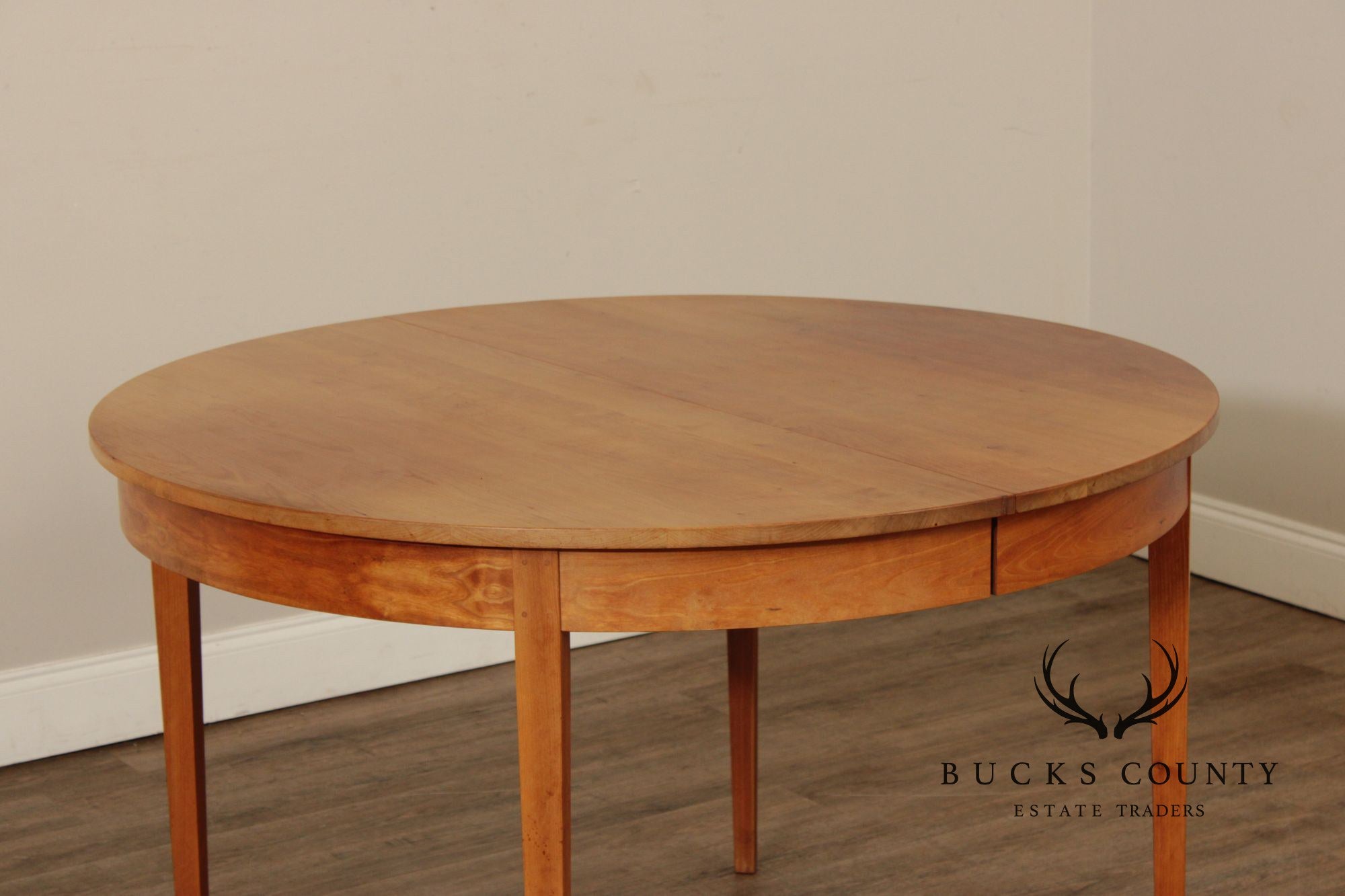 Thomas Moser Round Cherry Expandable Dining Table