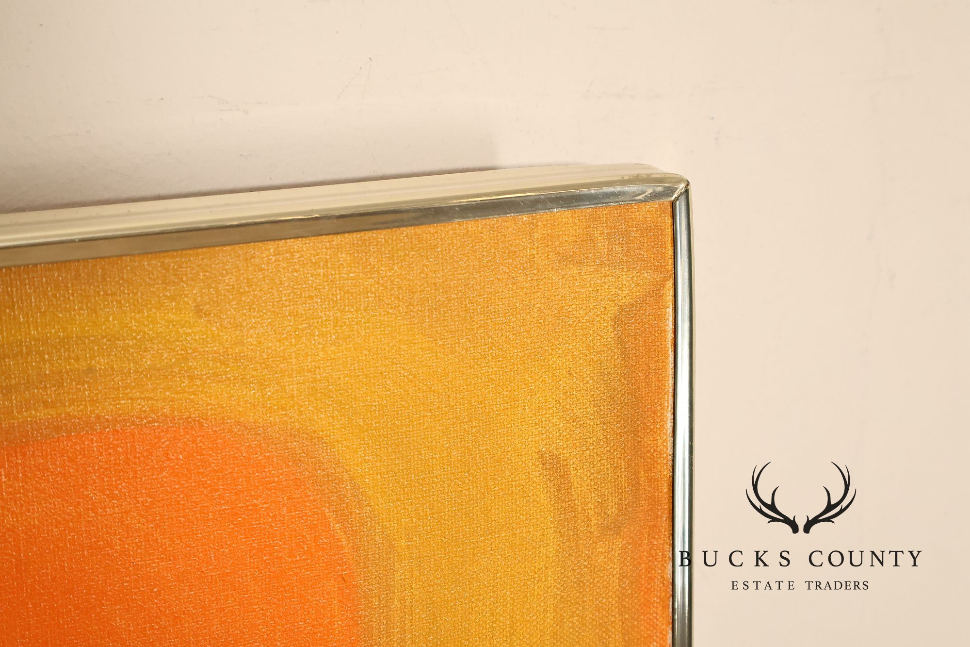 Etta Benjamin Cien Mid Century Modern Abstract Oil Painting