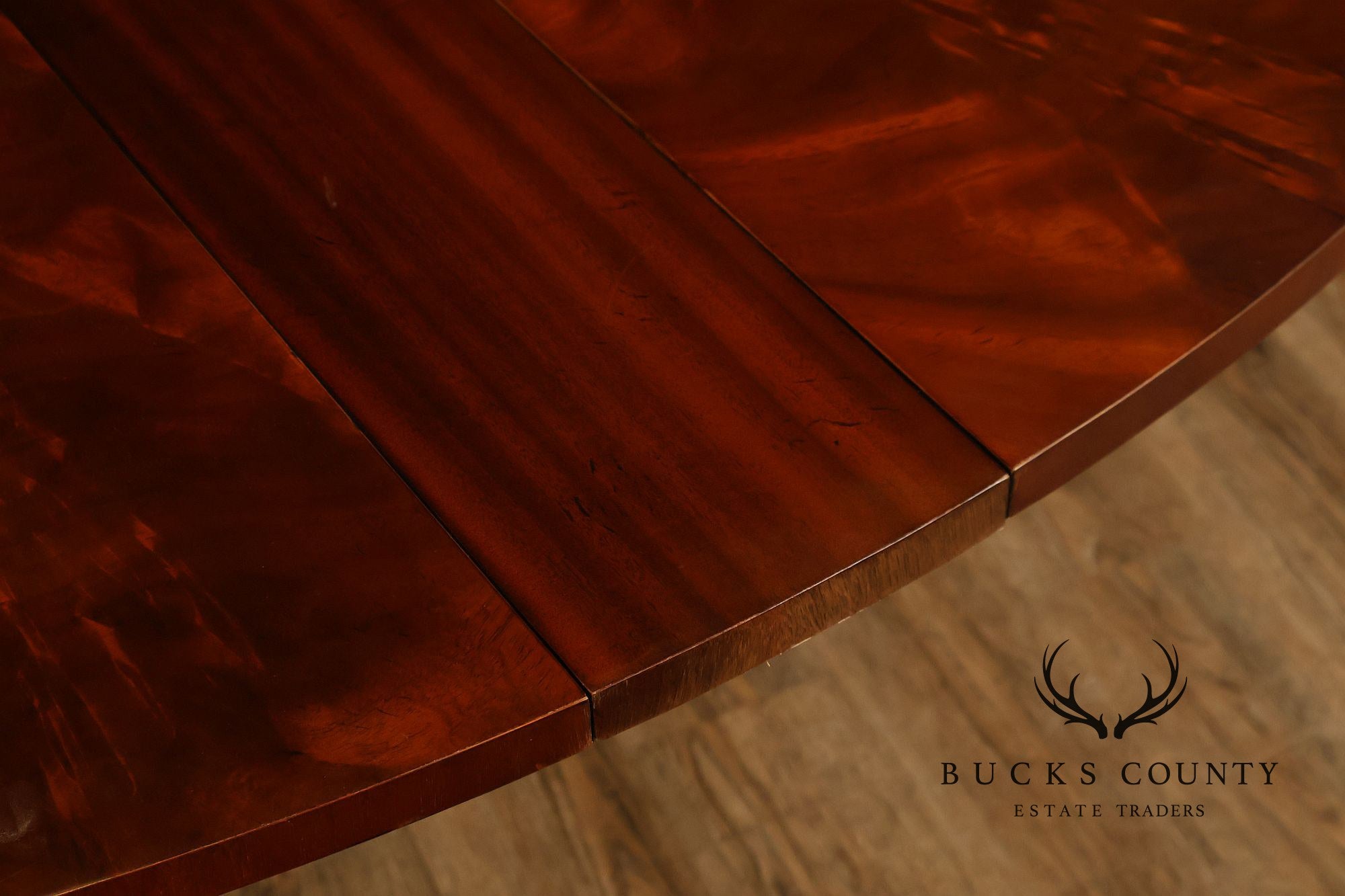 Baker Furniture Stately Homes Mahogany Capstan Jupe Dining Table