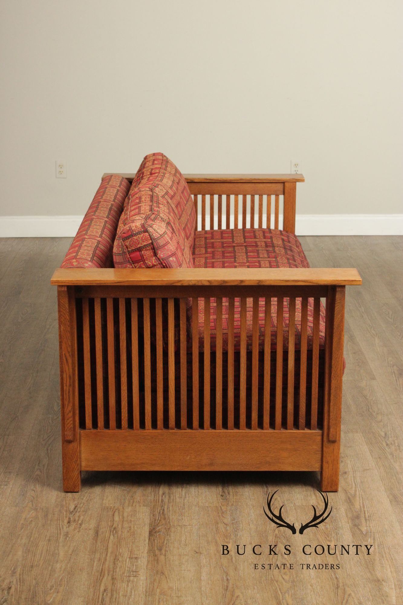 Stickley Mission Collection 'Fayetteville' Oak Frame Sleeper Sofa