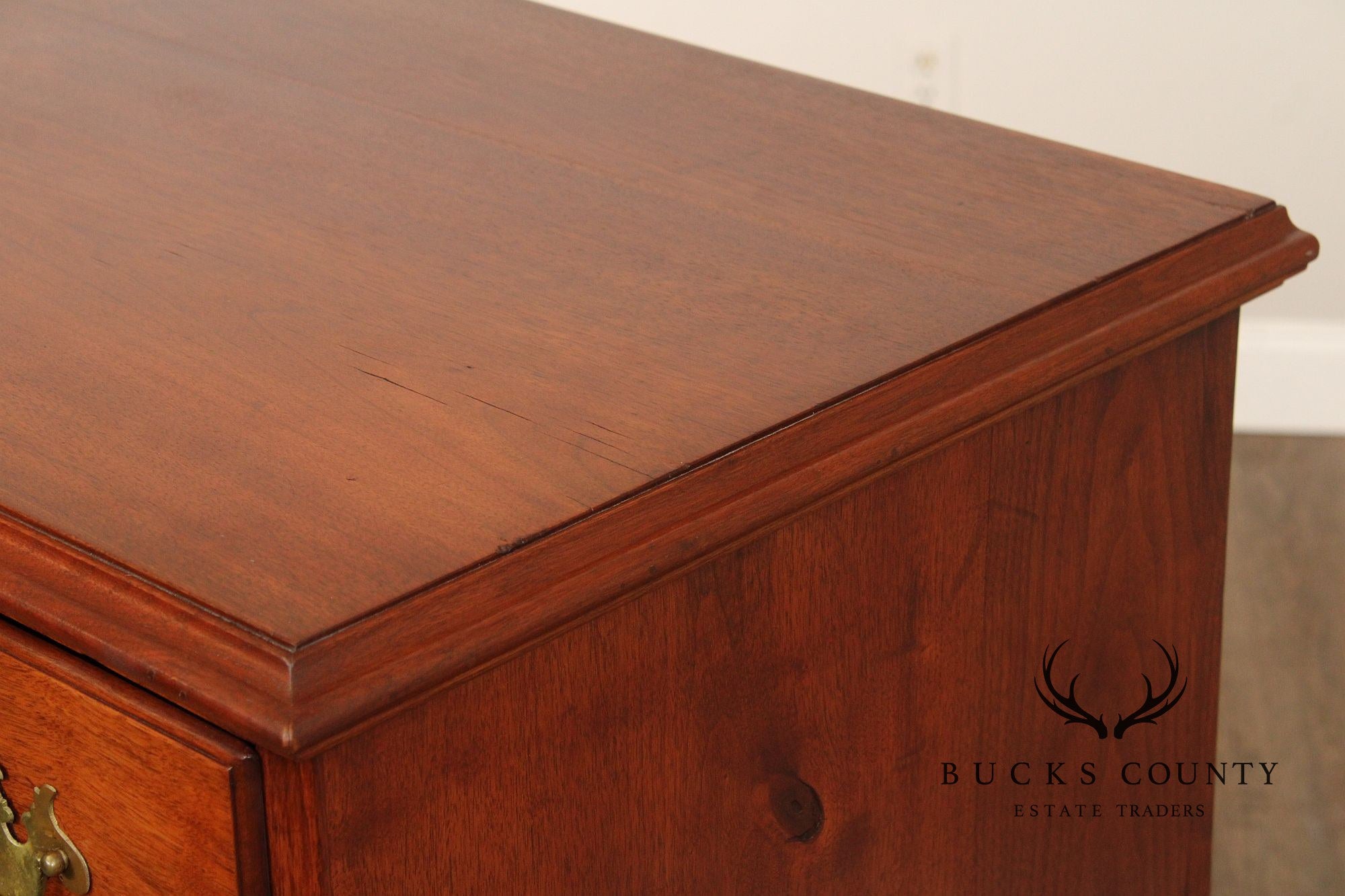 Antique Philadelphia Chippendale Walnut Chest of Drawers