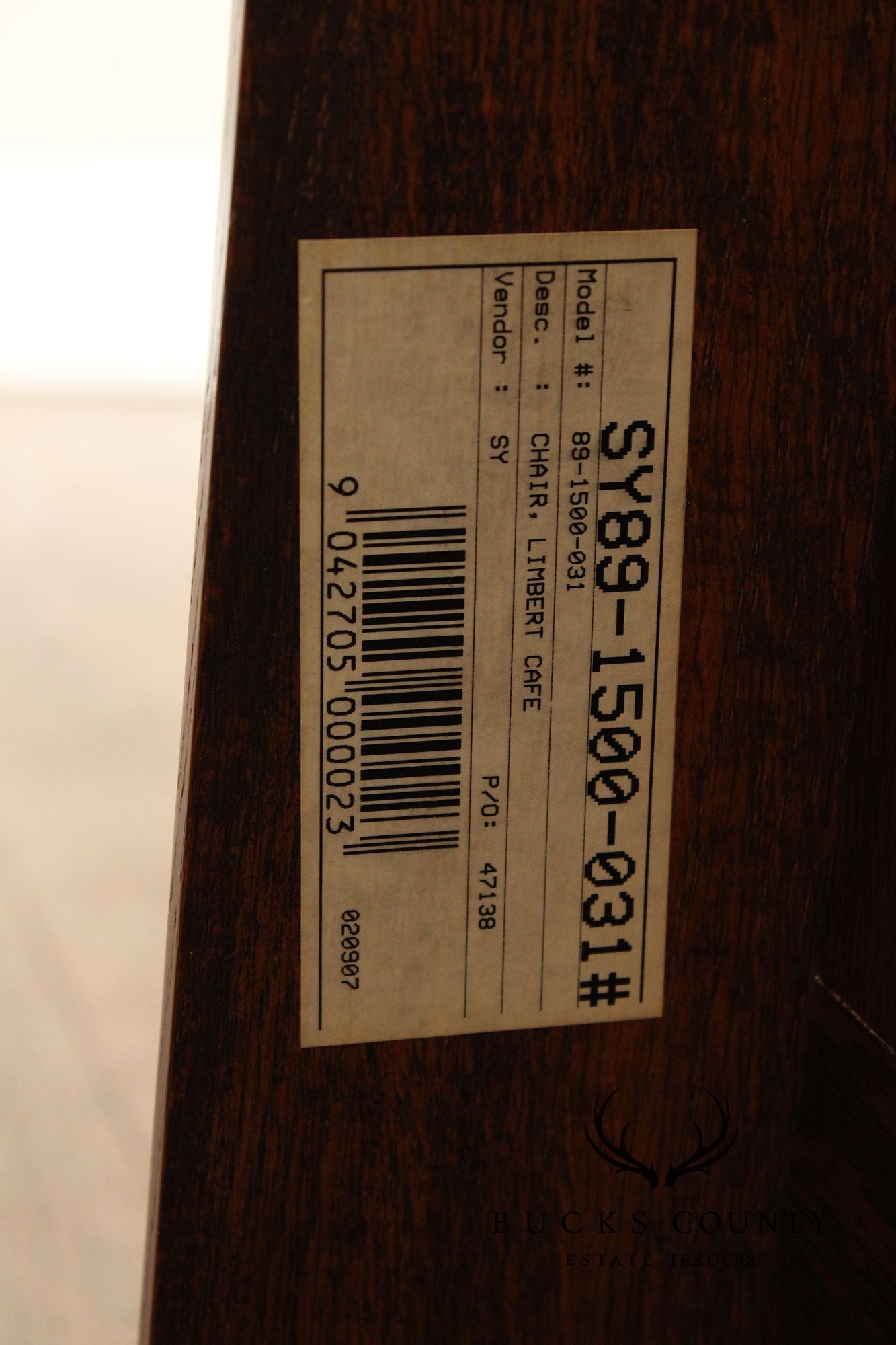 Stickley Mission Collection Oak Limbert Cafe Chair