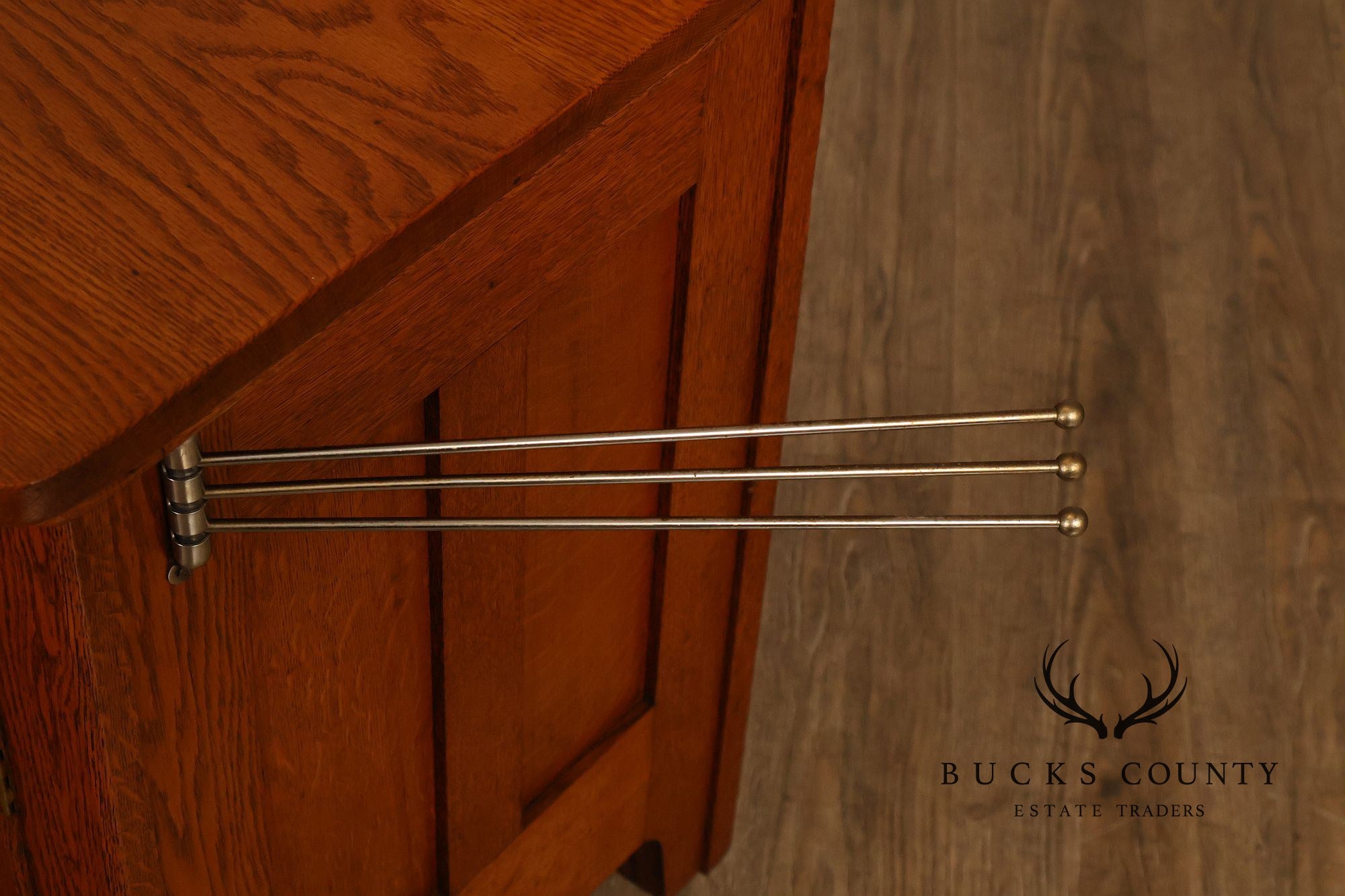 Paine’s Furniture Company Antique Victorian Oak Washstand