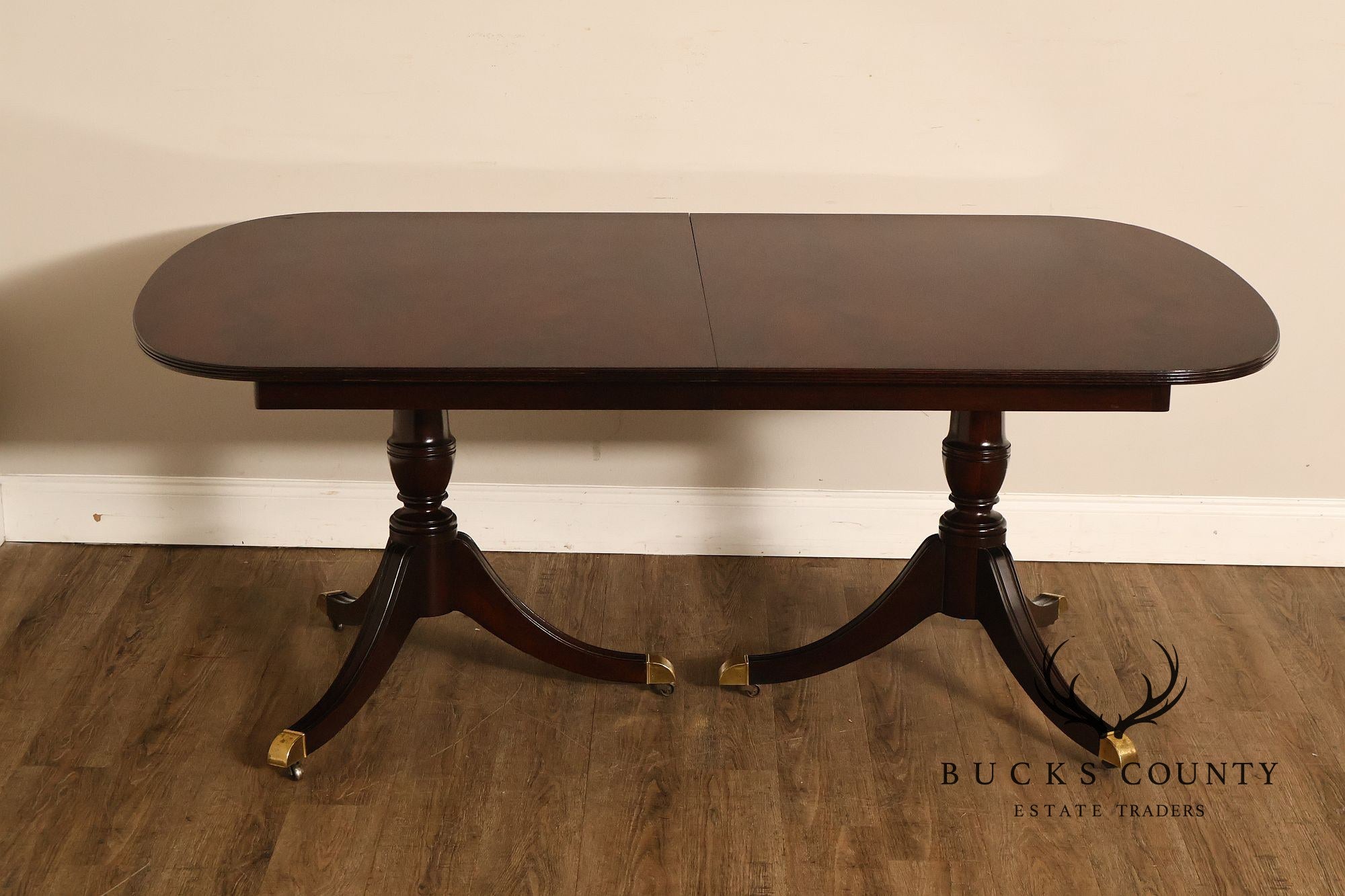 Kindel Double Pedestal Mahogany Dining table
