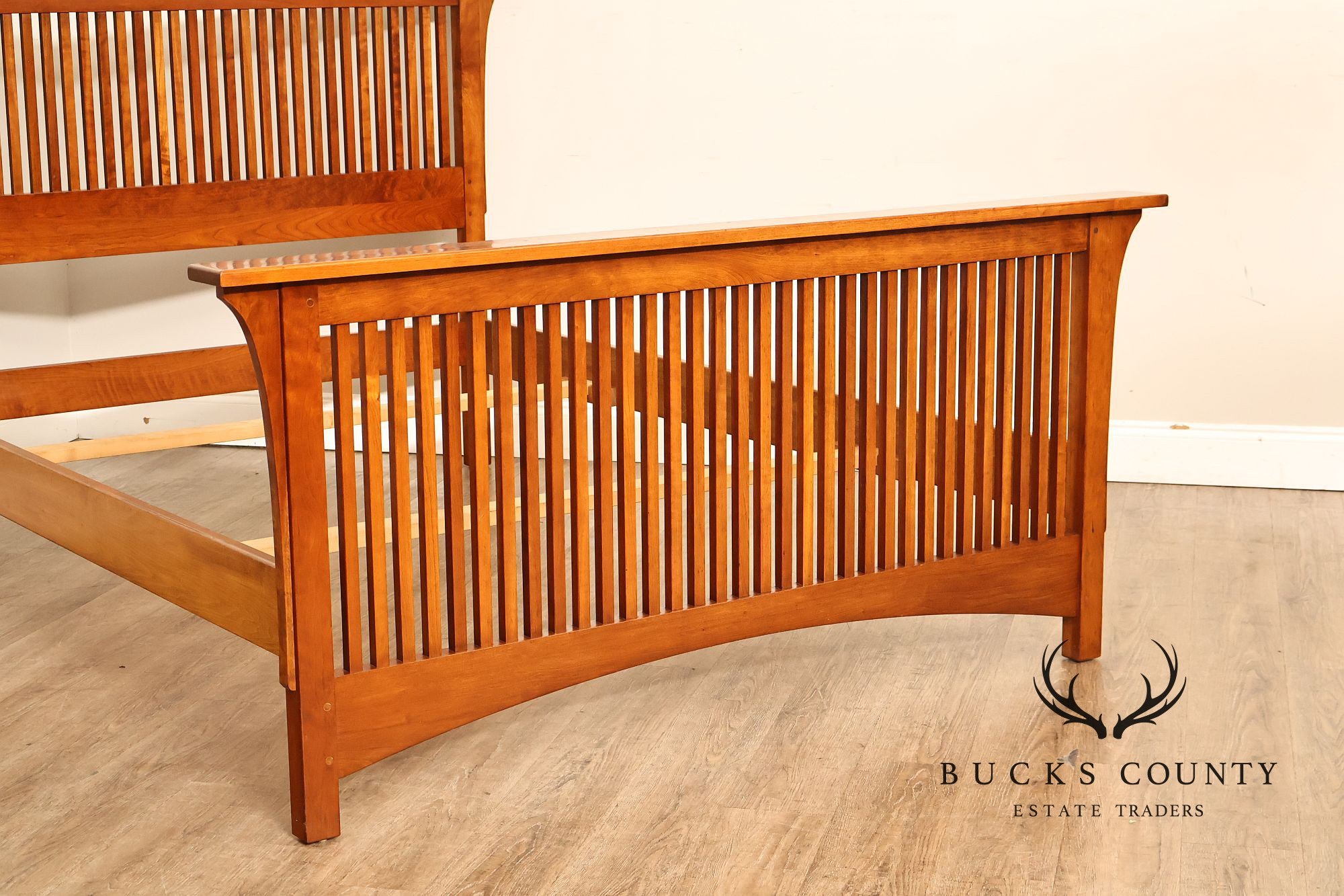 Stickley Mission Collection Cherry Spindle Full Size Bed