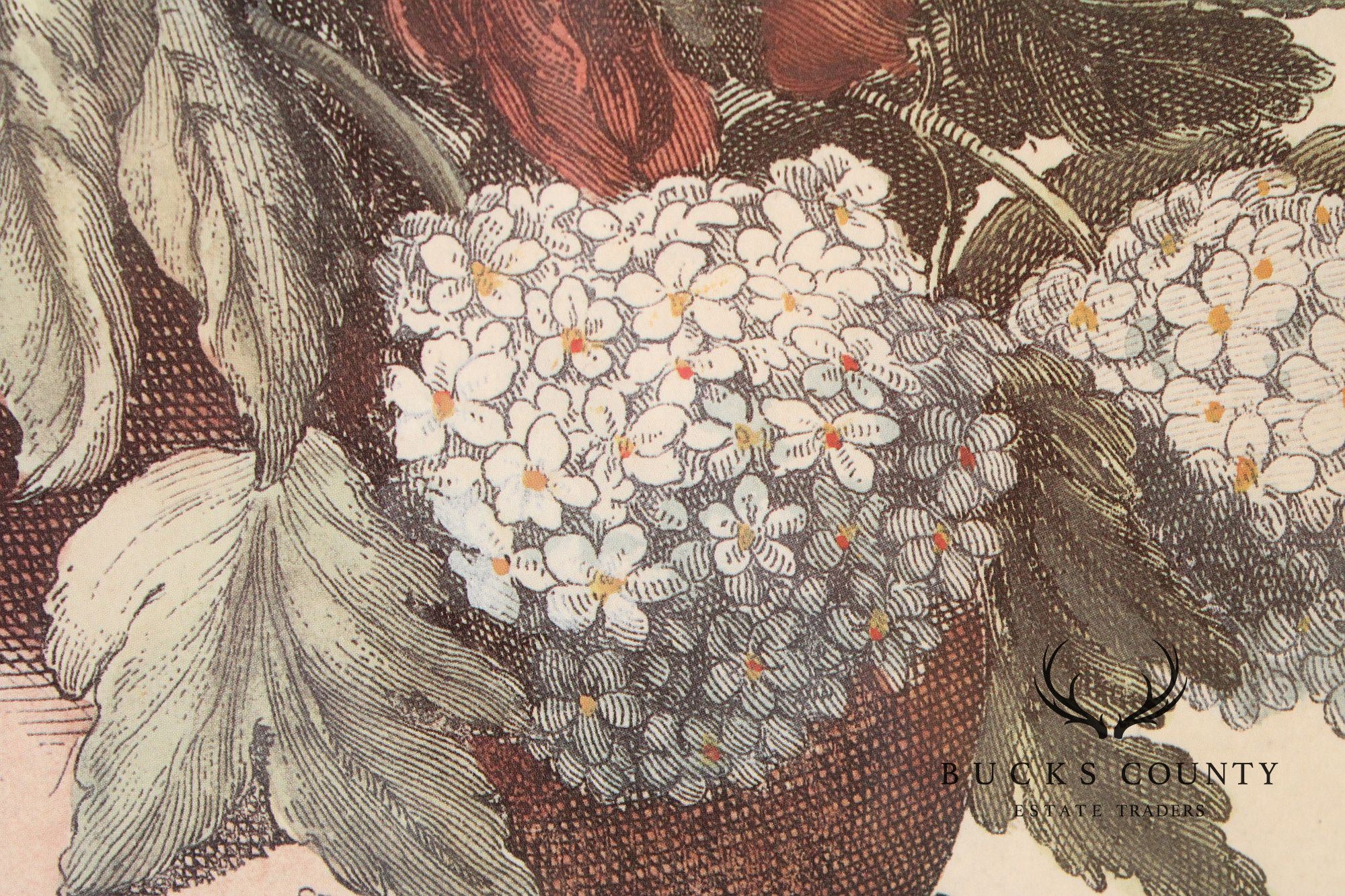 Windsor Art Pair of Decorative Framed Floral Prints