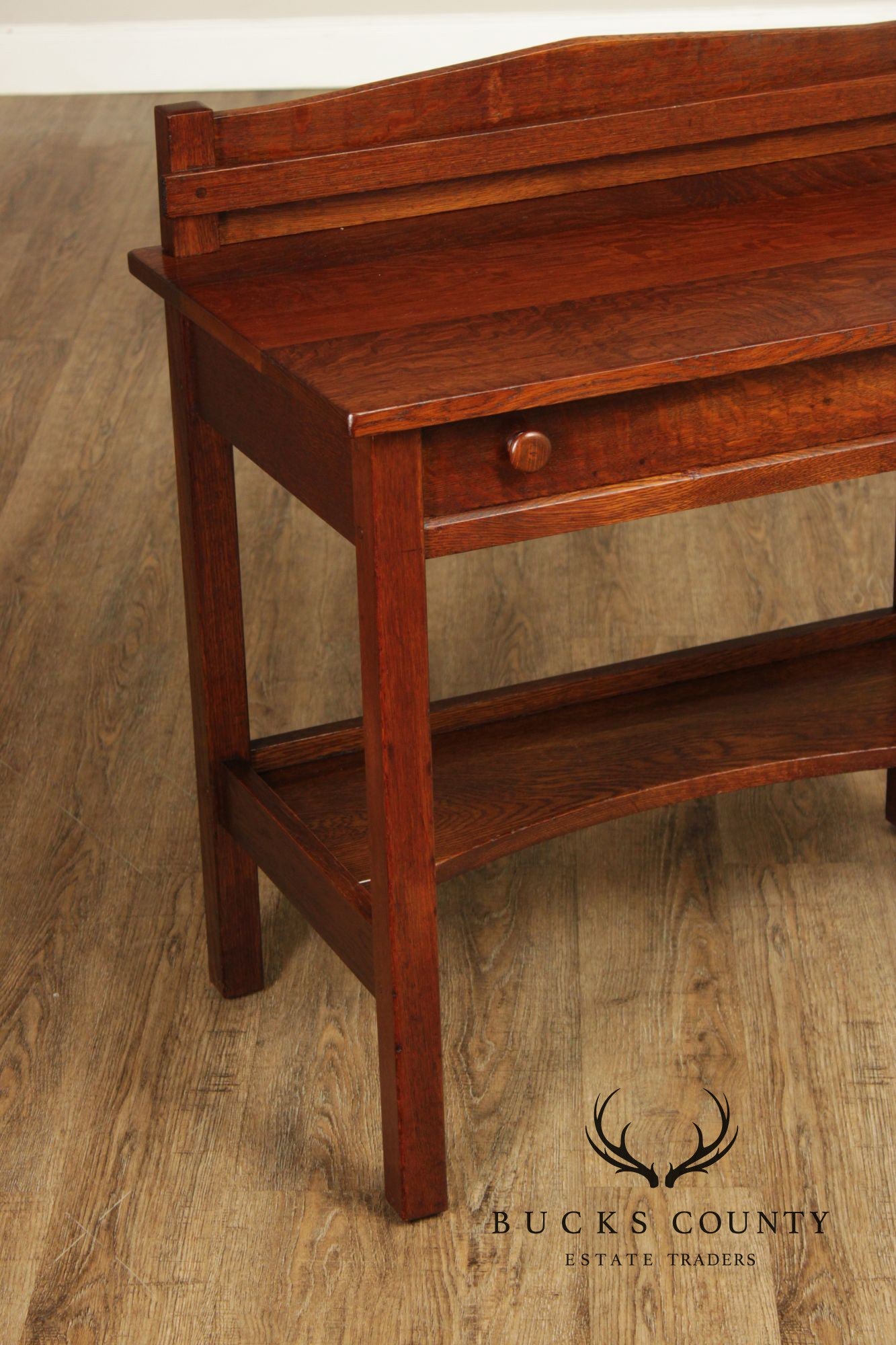 L. & J.G. Stickley Mission Oak Writing Desk