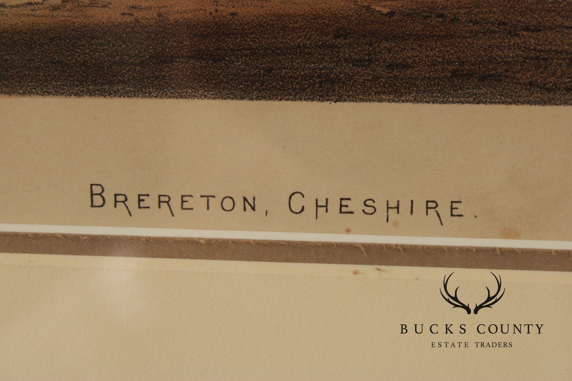 Joseph Nash Pair of Lithographs, 'Bramshill Hants' & 'Brereton, Cheshire'