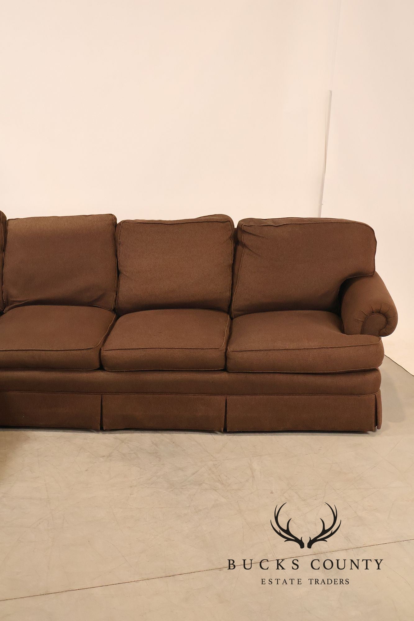Sherrill Furniture Left-Facing Sectional Sofa