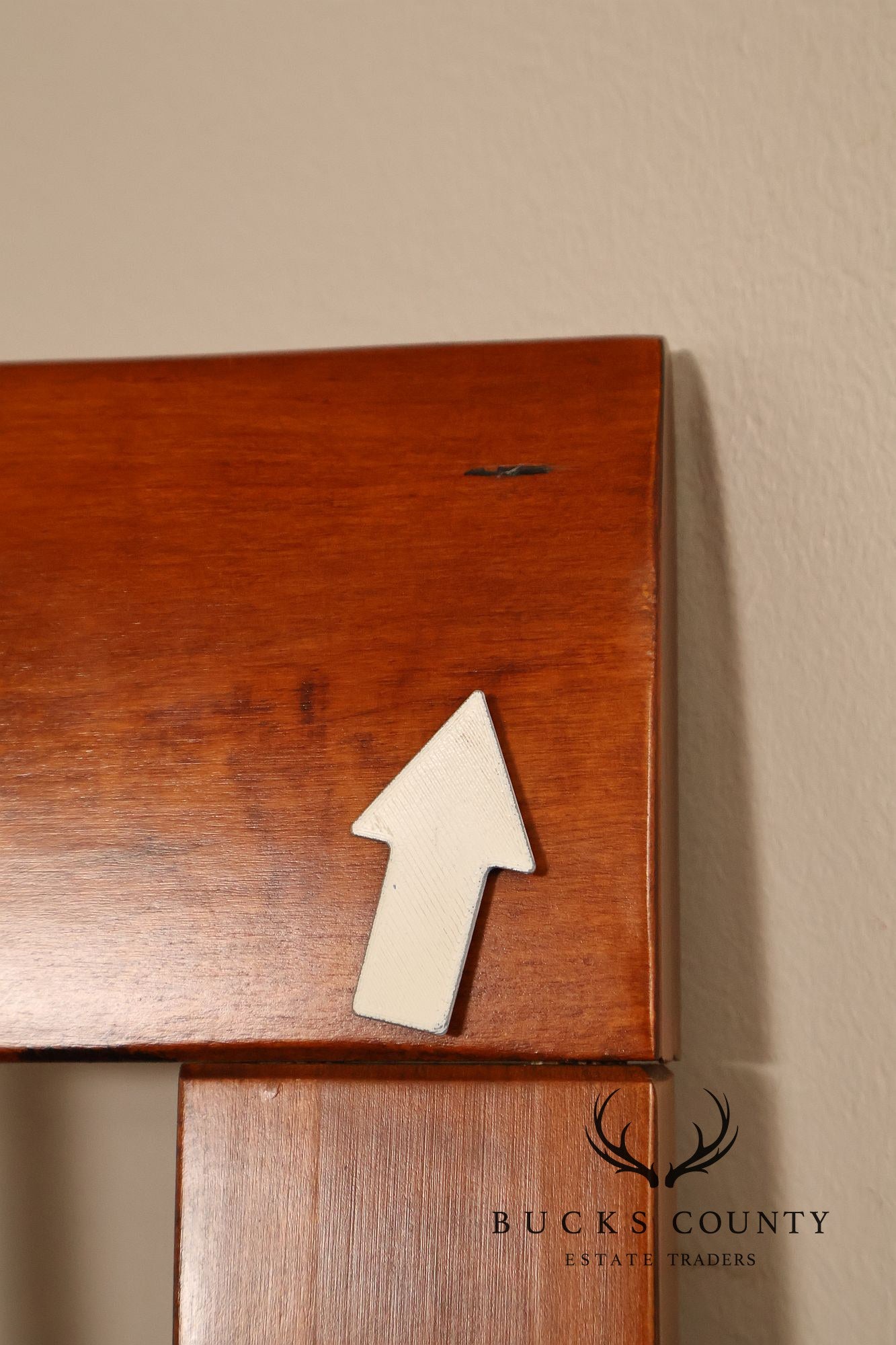 Kincaid Furniture Mission Style Cherry Slatted King Size Sleigh Bed