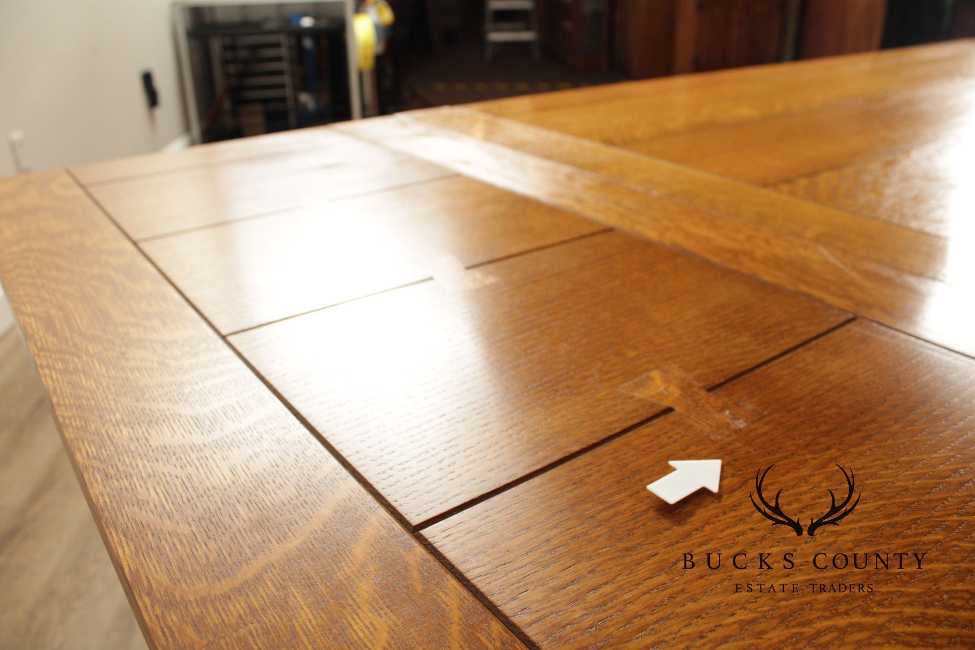 Stickley Mission Collection Oak Extendable Dining Table