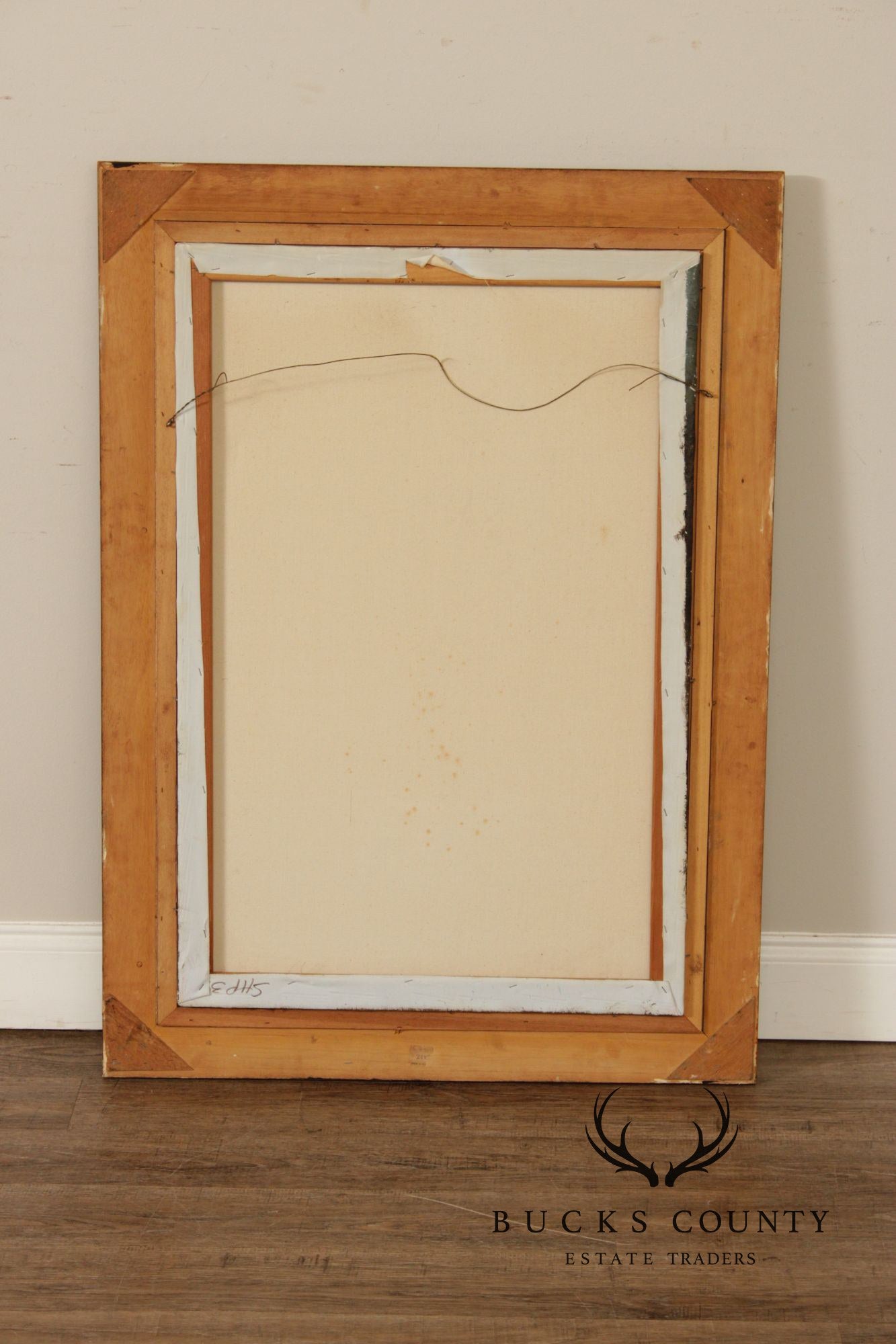 E. Larroque English Genre Painting, 'Hot Toddy'