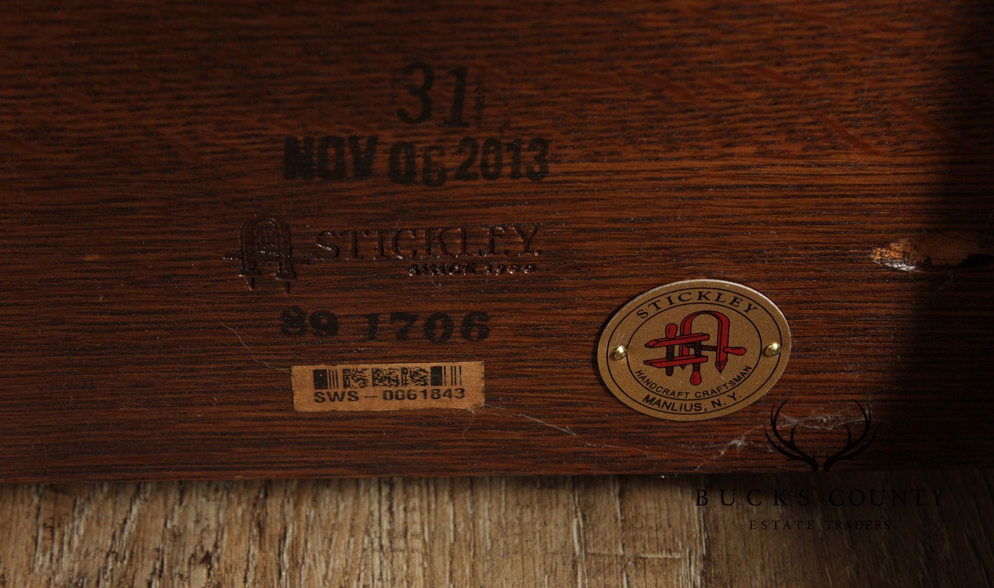 Stickley Mission Collection Oak Magazine Rack