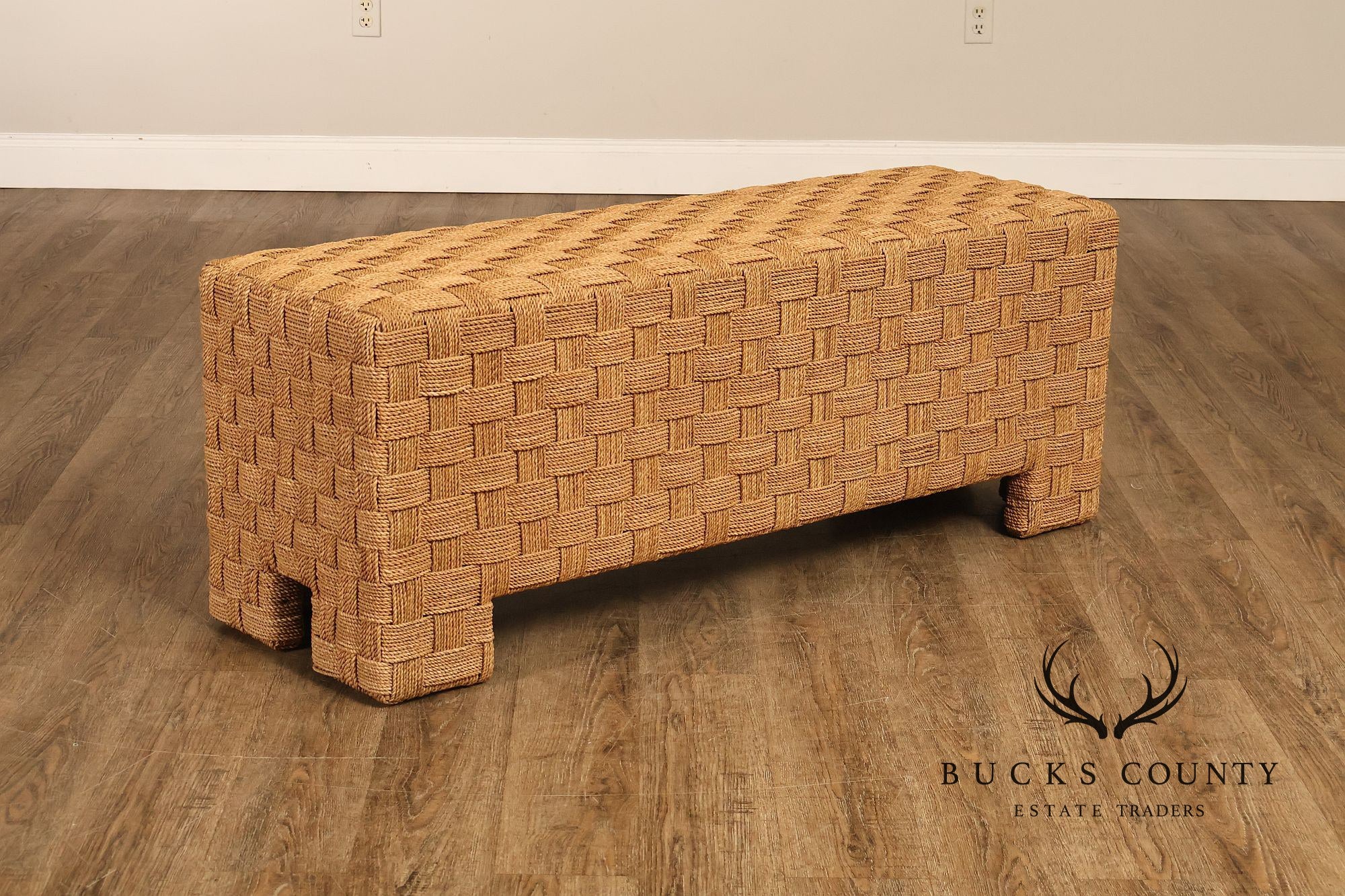 Lane Furniture Woven Rope Bench