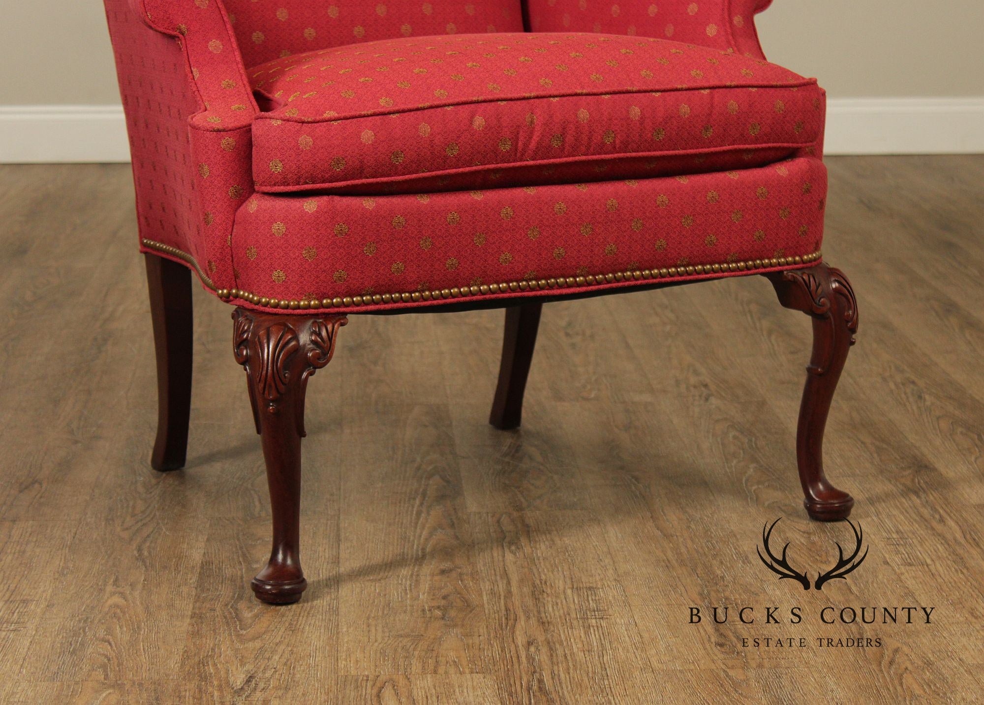 Hickory Chair 'Historical James River Plantations' Pair of Wing Chairs