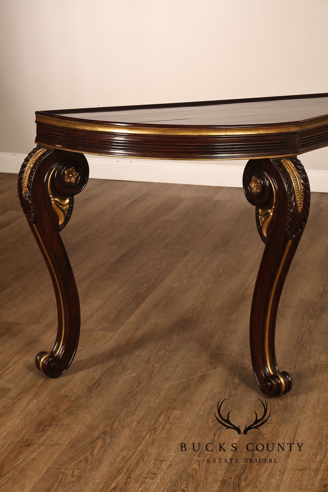 Dessin Fournir Chatsworth Mahogany & Giltwood Console Table