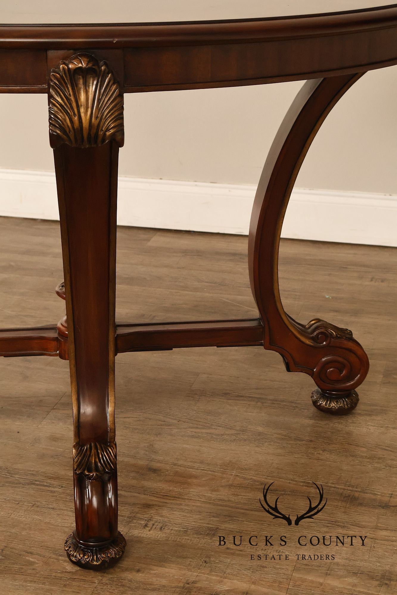 Drexel Heritage 48 Inch Round Starburst Center Table