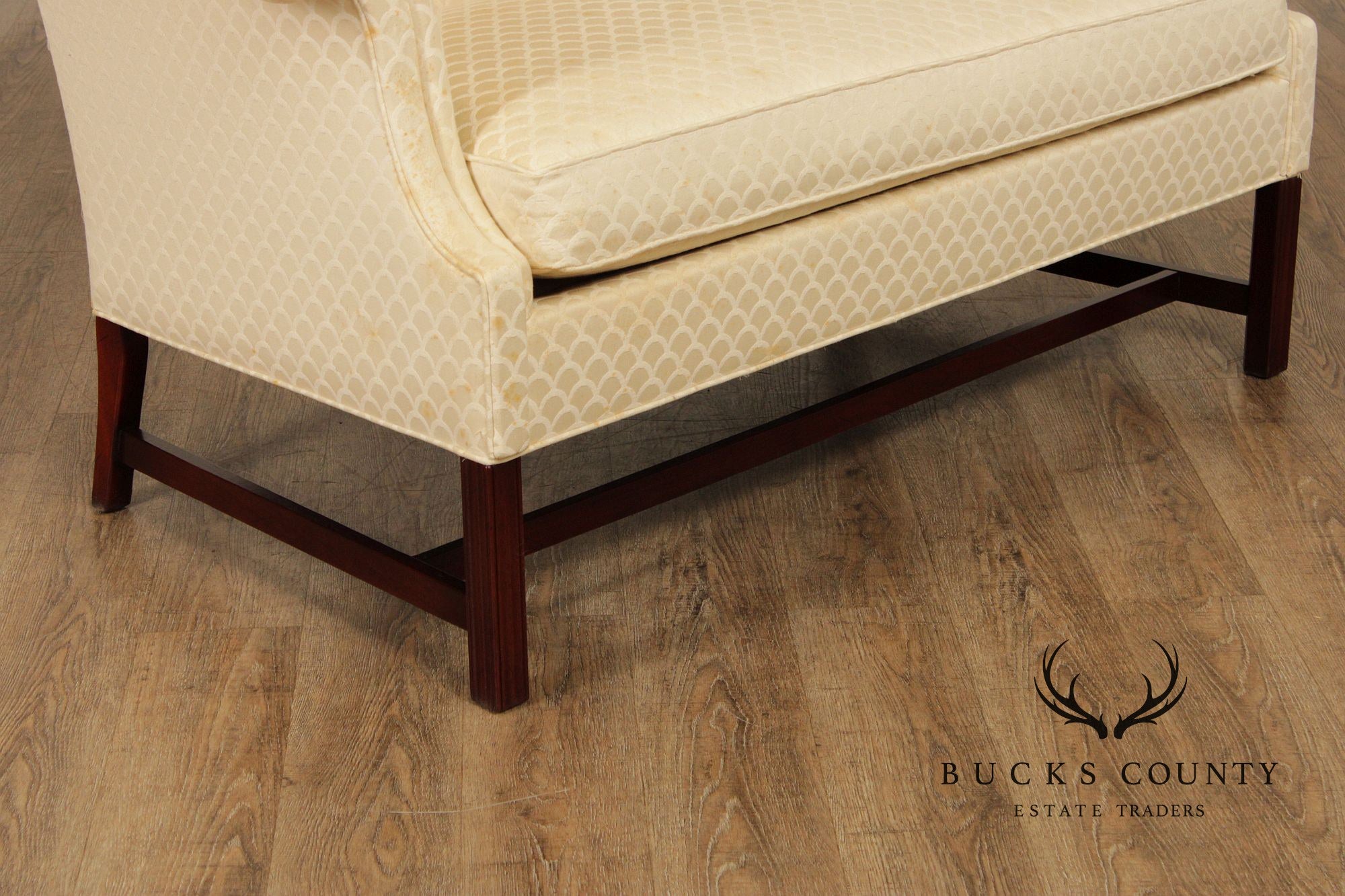 Hickory Chair Chippendale Style Pair Of Upholstered Loveseats Frames