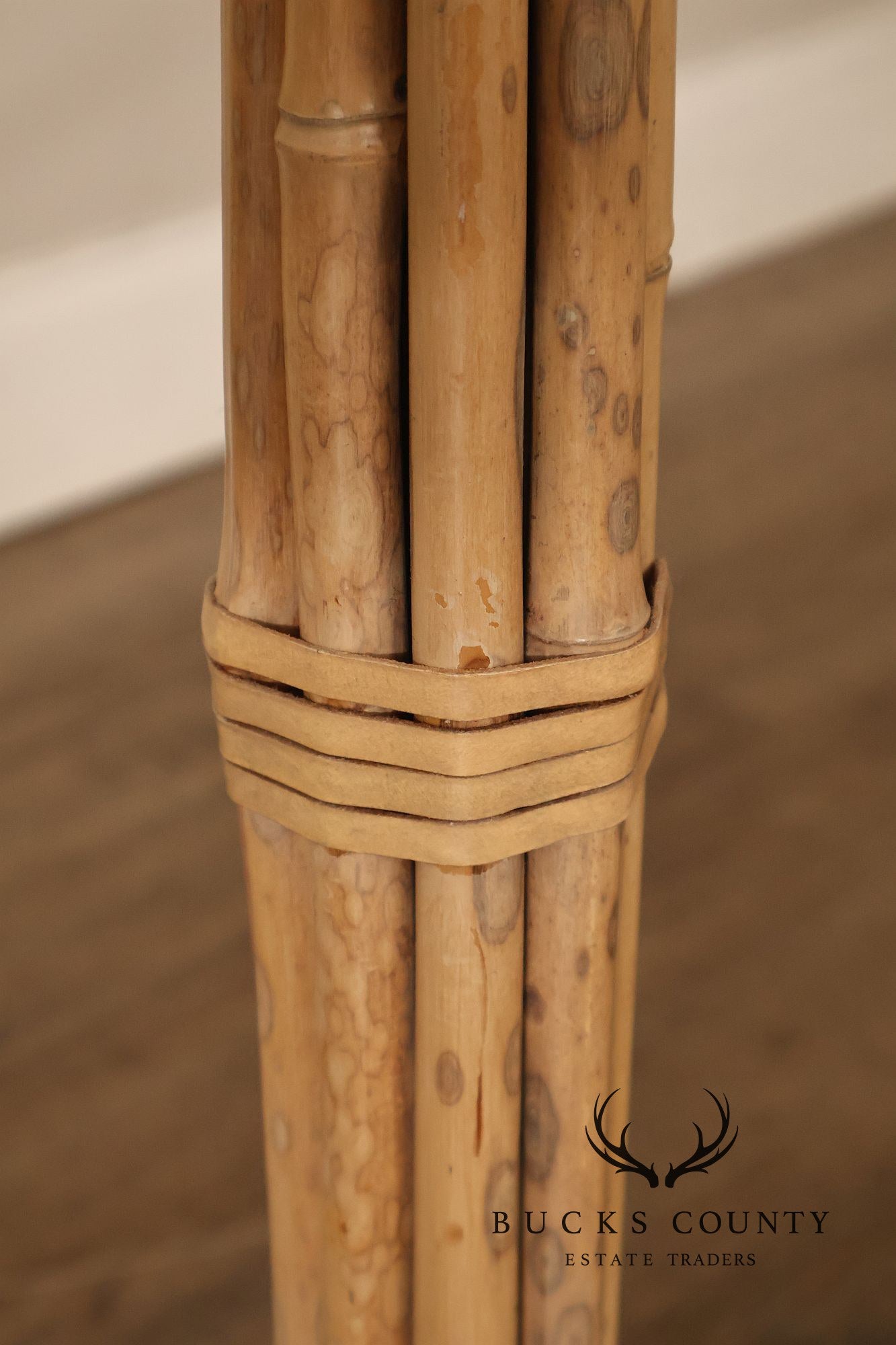 McGuire Bamboo Rattan Table Base