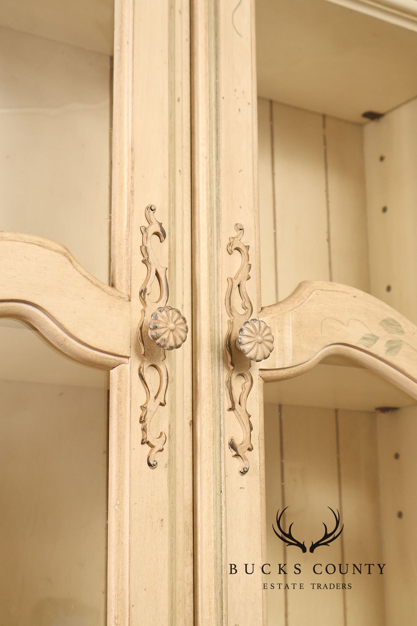 Ethan Allen Country French Painted Secretary Desk